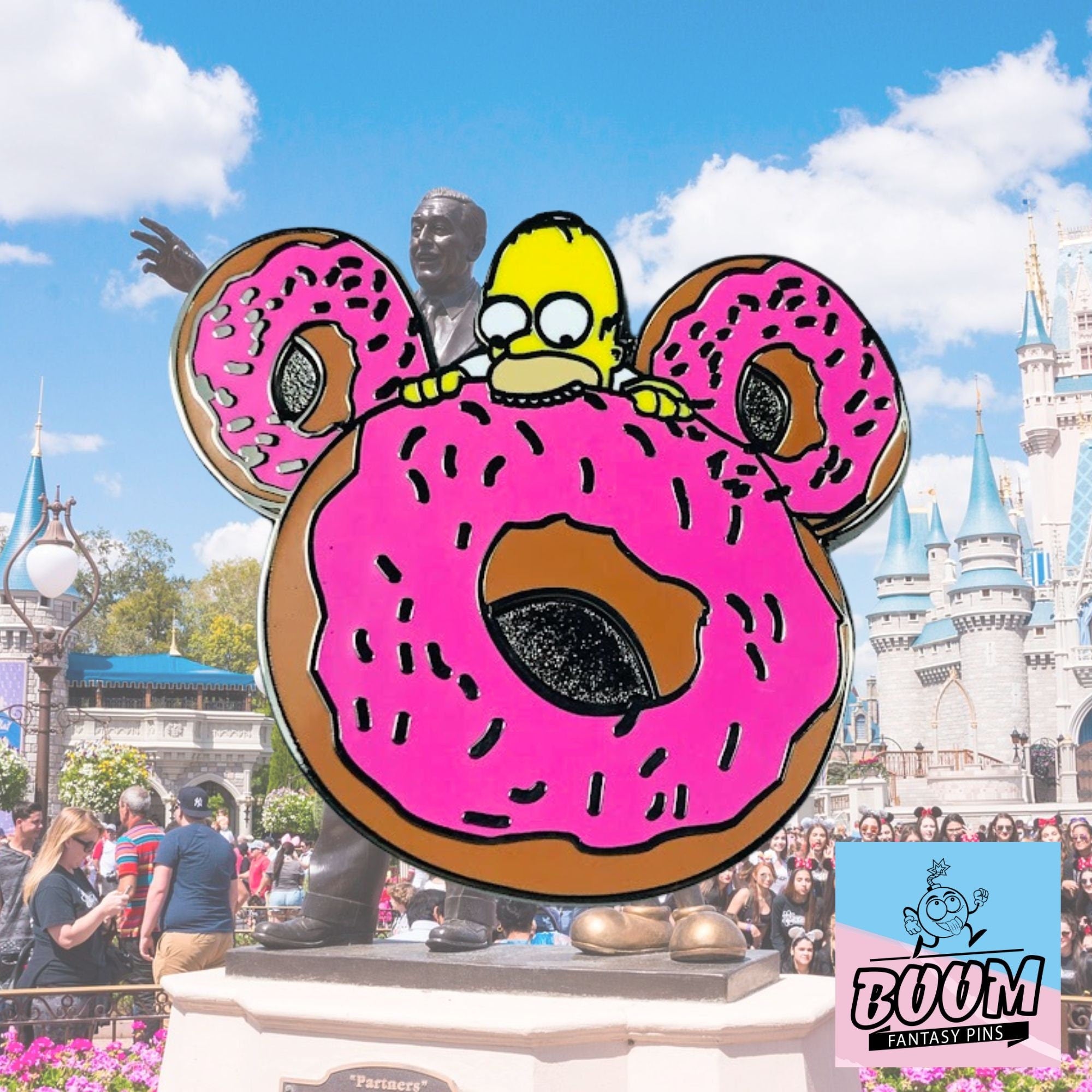 Pin – Homer Simpson de Los Simpson – Fantasía Disney