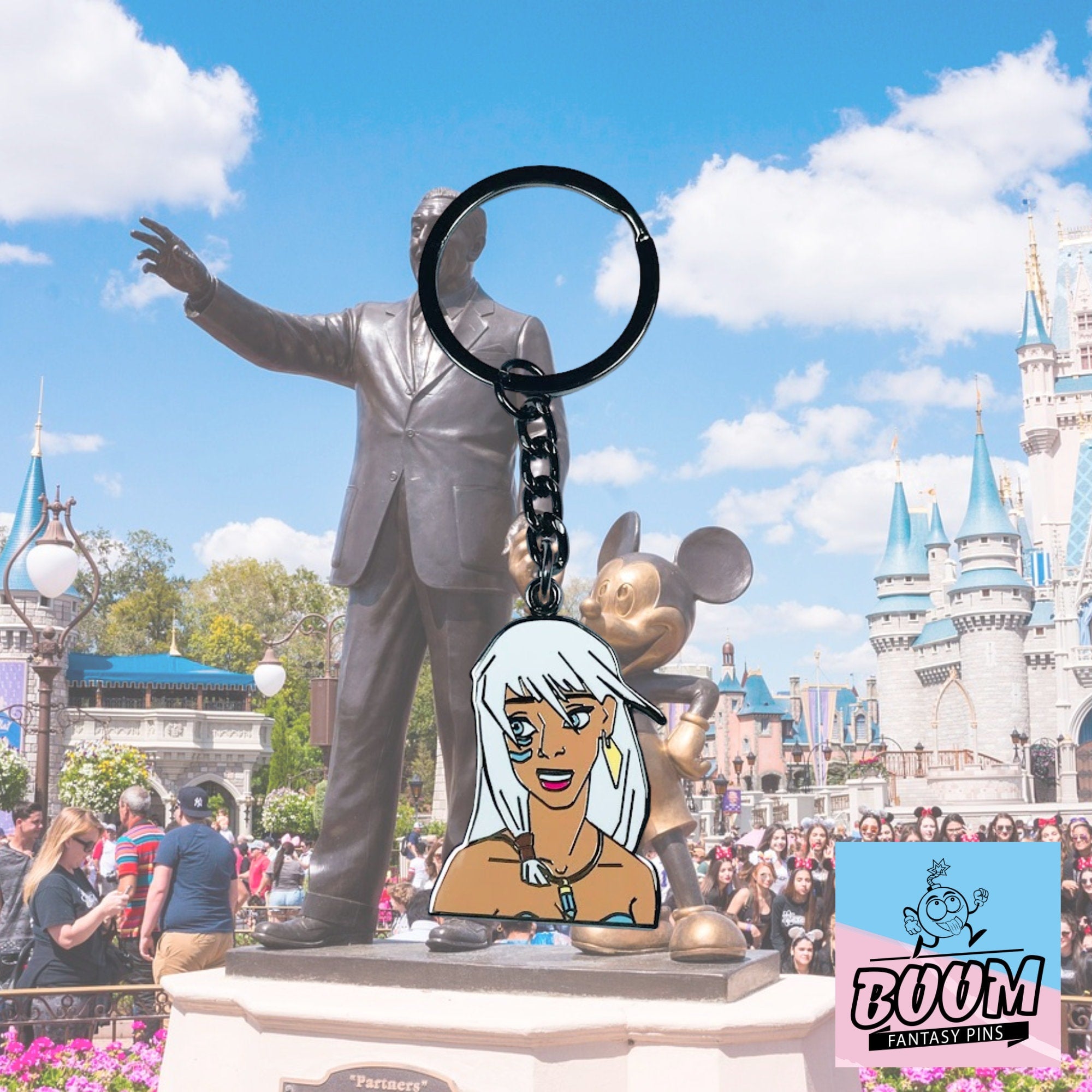 Llavero – Princesa Kida de Atlantis: El Imperio Perdido – Disney Fantasy