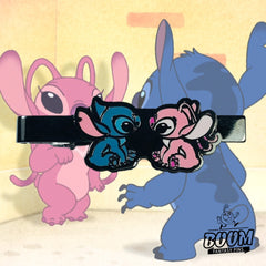 Tie Clip – Stitch and Angel from Lilo and Stitch – Disney Fantasy
