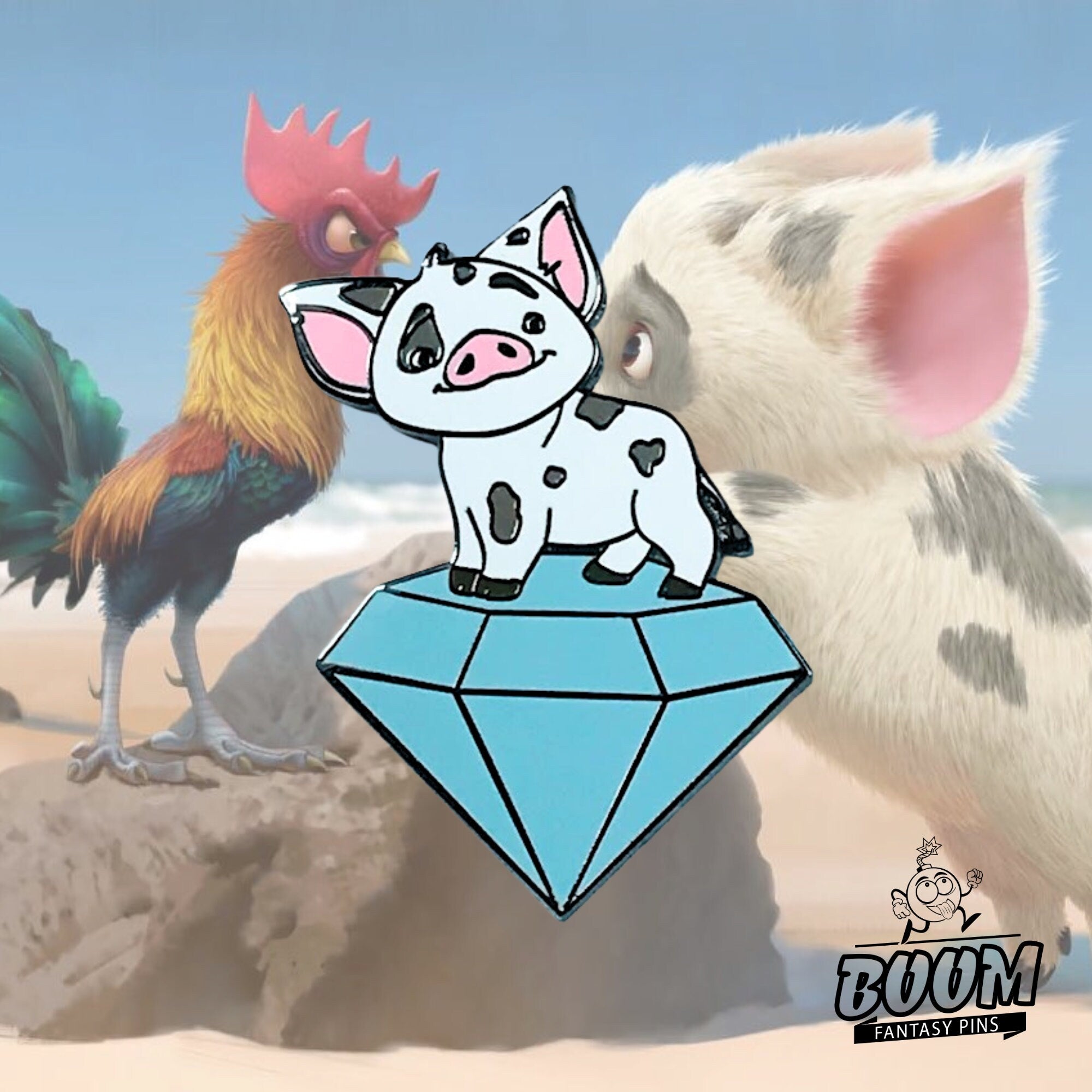 Pin – Pua from Moana – Disney Fantasy