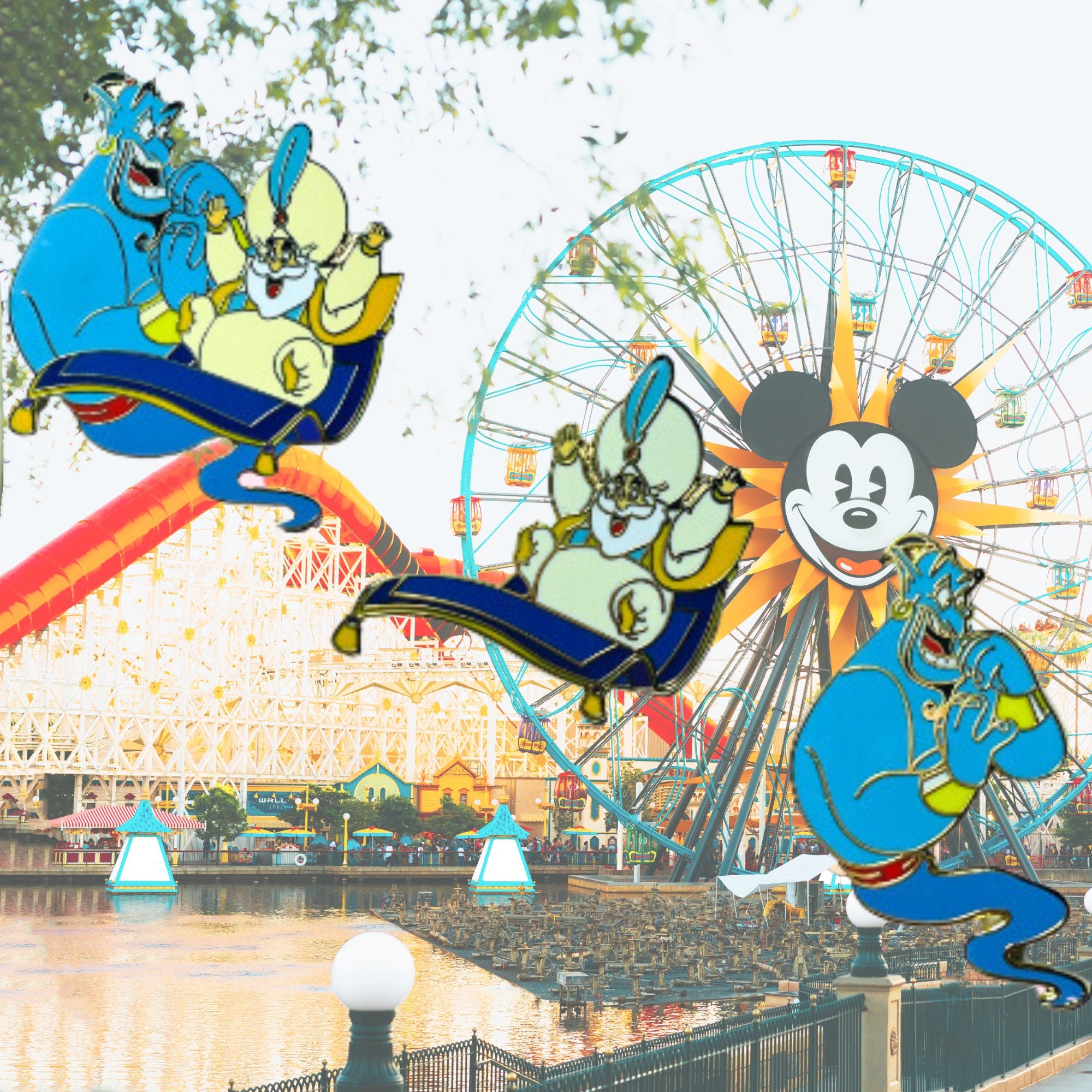 Pin's – Aladdin du film Aladdin – Disney Fantasy