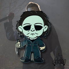 Pin de Michael Myers de Halloween – Franquicia de terror