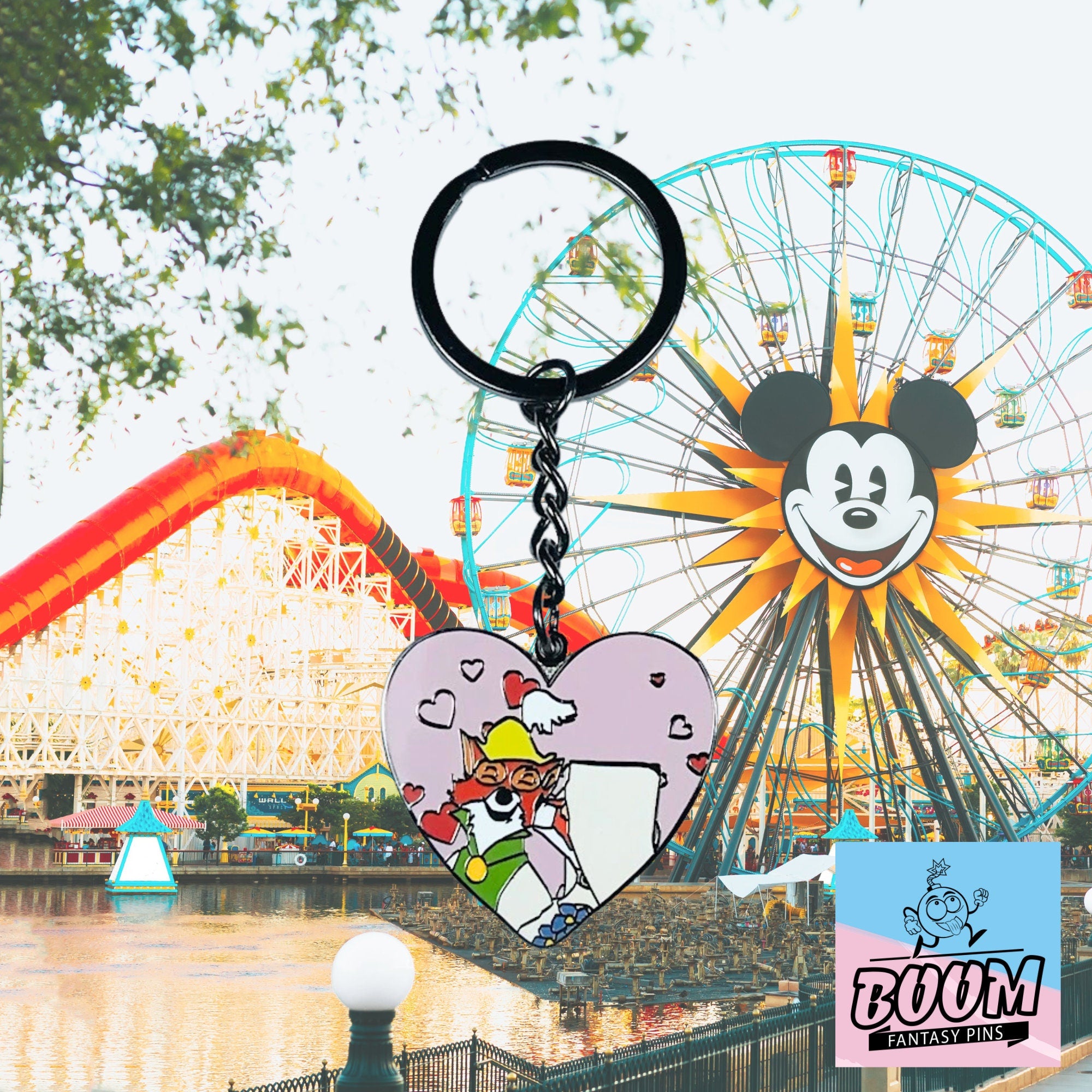 Llavero – Lady Marian y Robin Hood de Robin Hood – Disney Fantasy