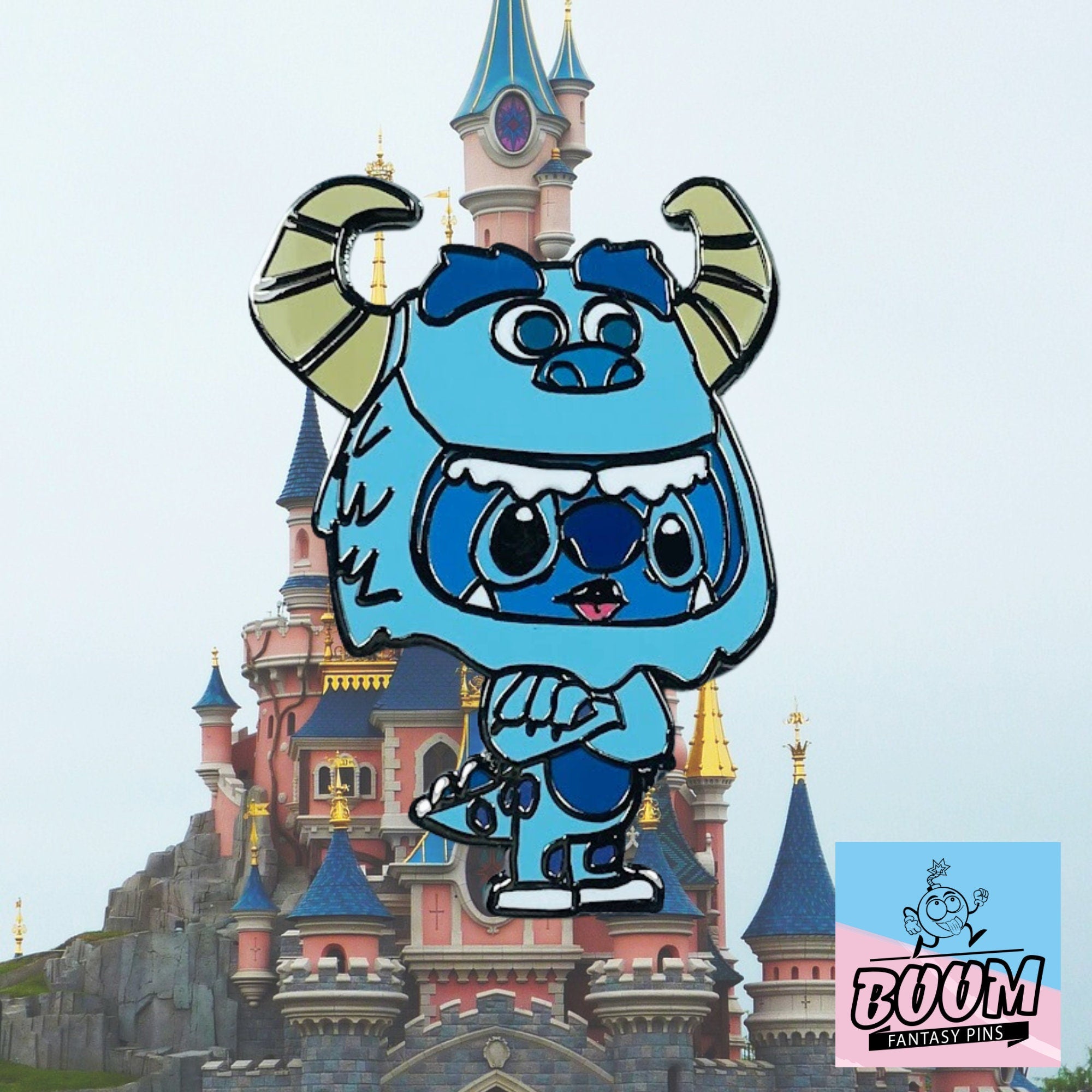 Pin – Stitch como James P. Sullivan de Lilo &amp; Stitch – Disney Fantasy