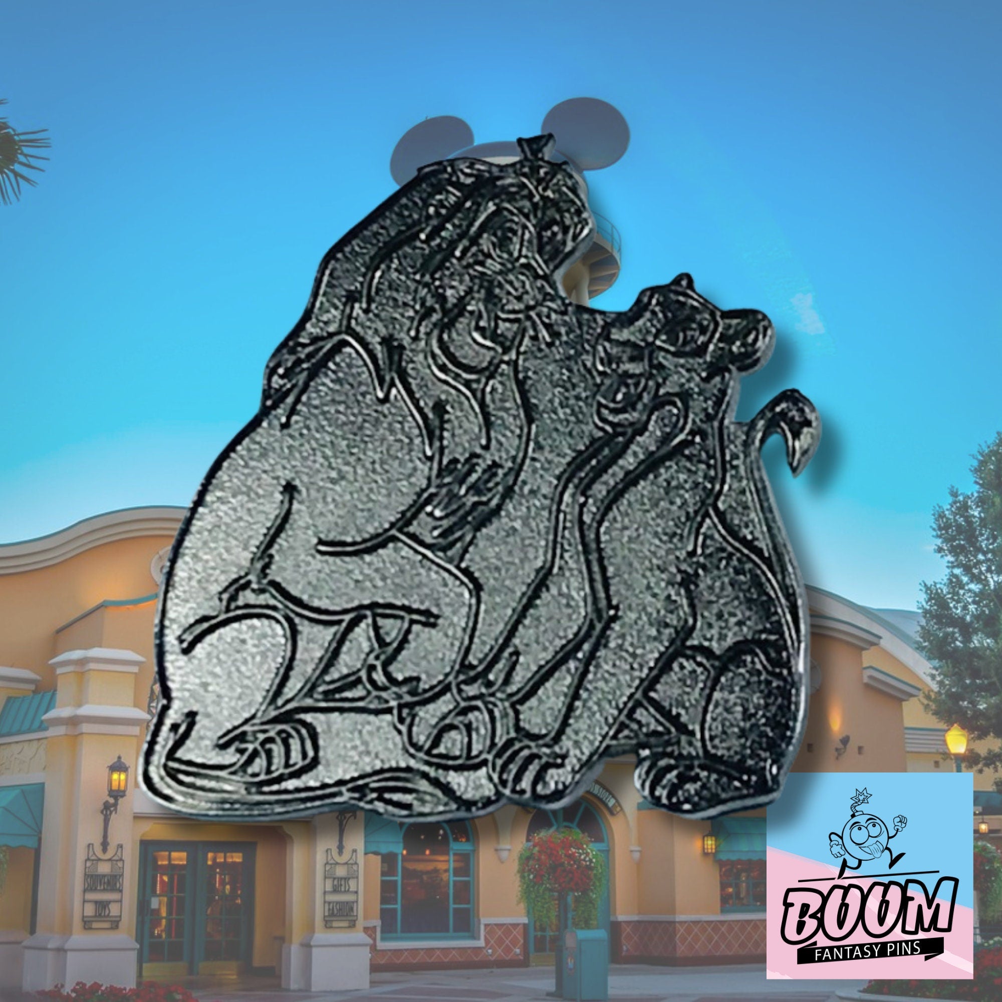 Pin – Simba y Nala de El Rey León – Disney Fantasy