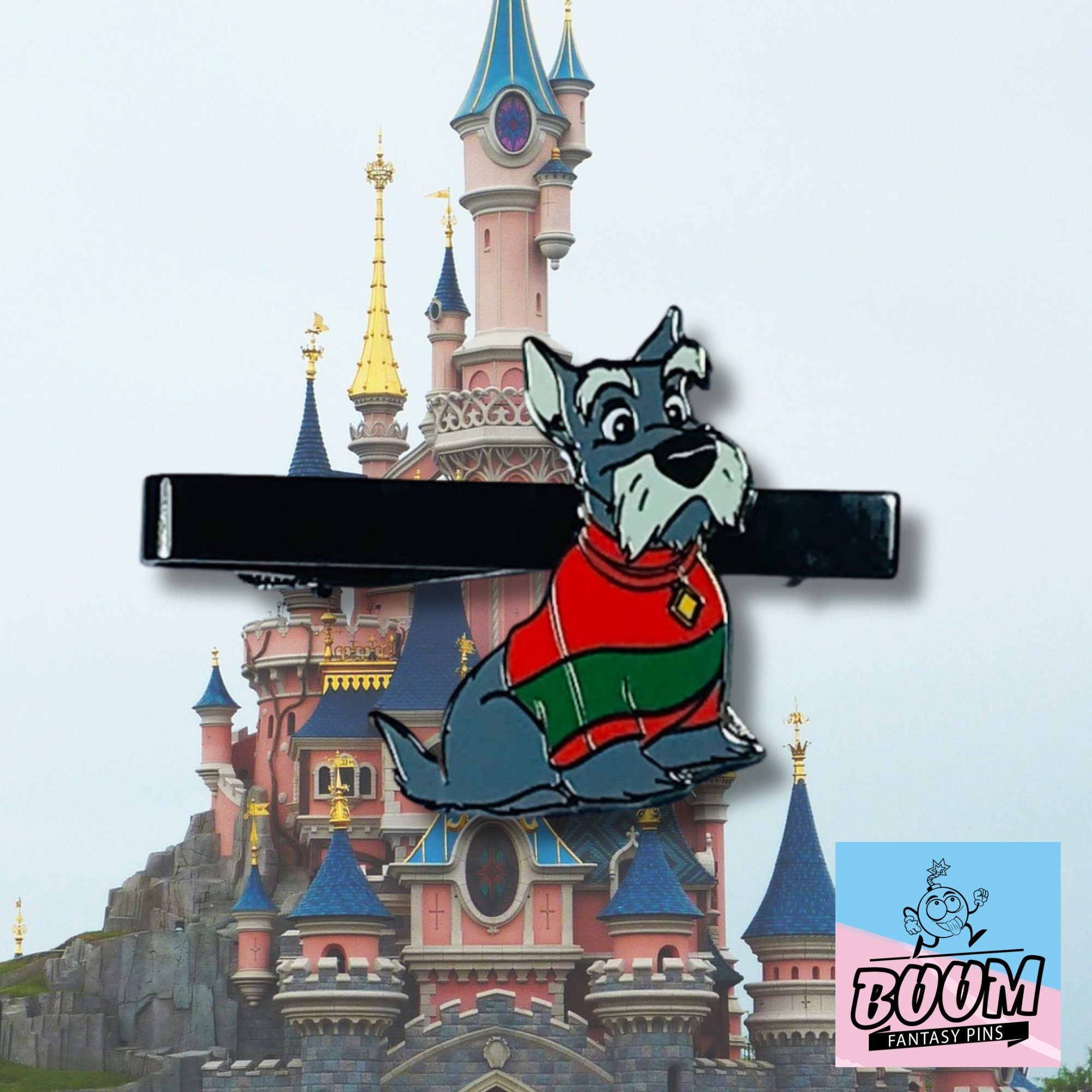 Pinza de corbata – Jock de La Dama y el Vagabundo – Disney Fantasy