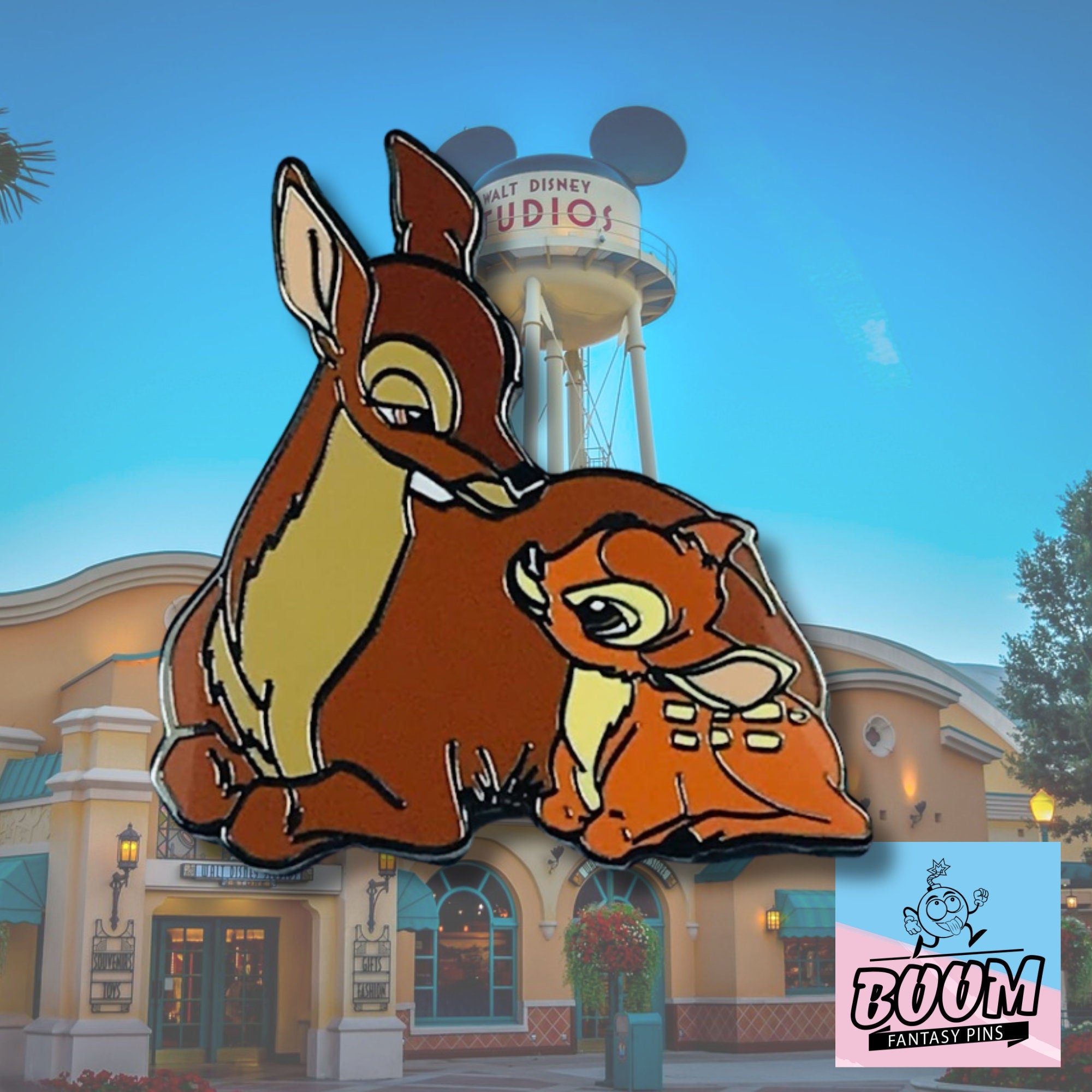 Pin – Bambi and Bambi's Mother from Bambi – Disney Fantasy