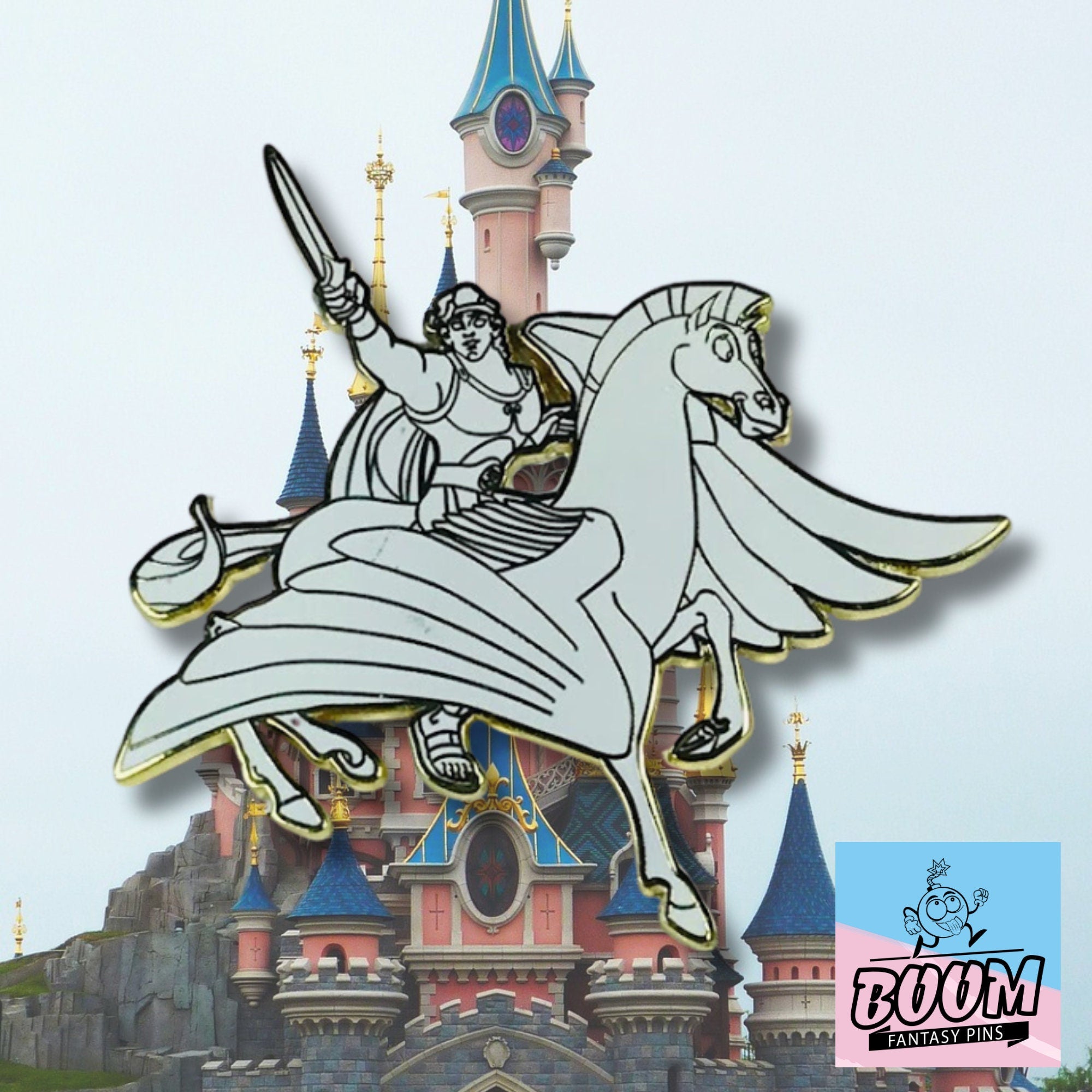 Pin – Hércules y Pegaso de Hércules – Disney Fantasy