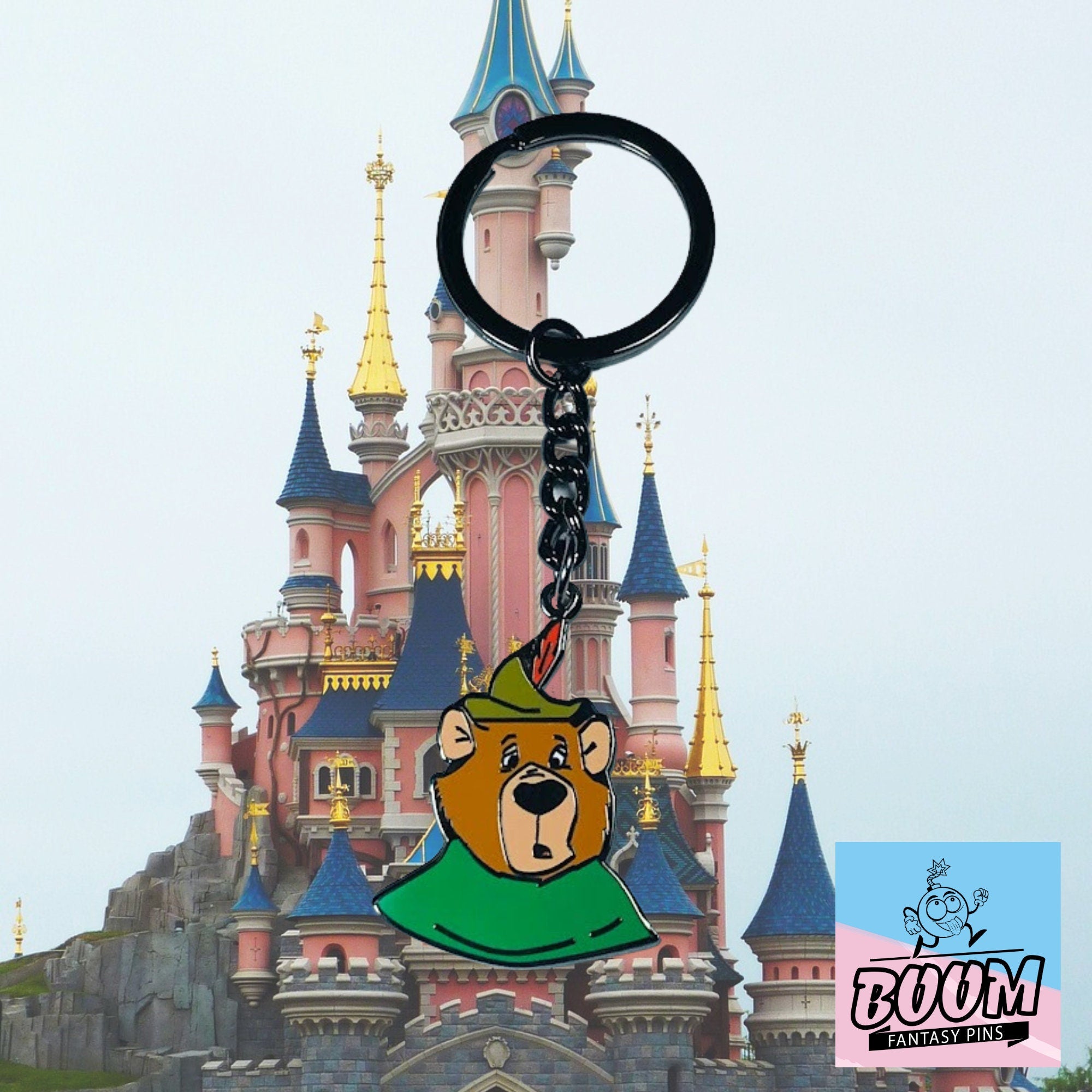 Llavero – El pequeño Juan de Robin Hood – Disney Fantasy