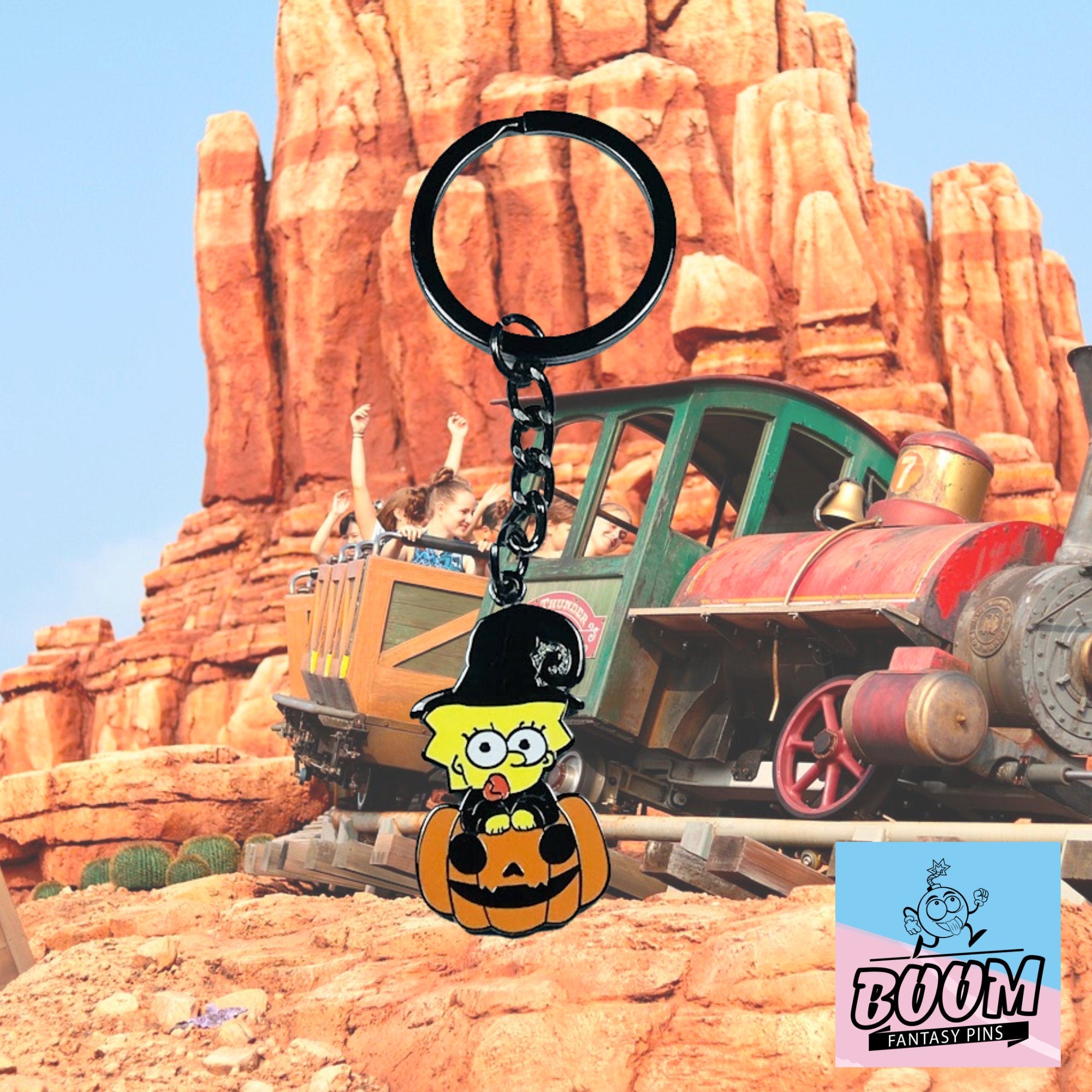 Llavero – Maggie Simpson de Los Simpson – Disney Fantasy