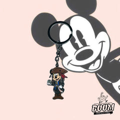 Porte-clés – Mickey Mouse dans le rôle de Jack Sparrow de Disney Fantasy – Disney Fantasy