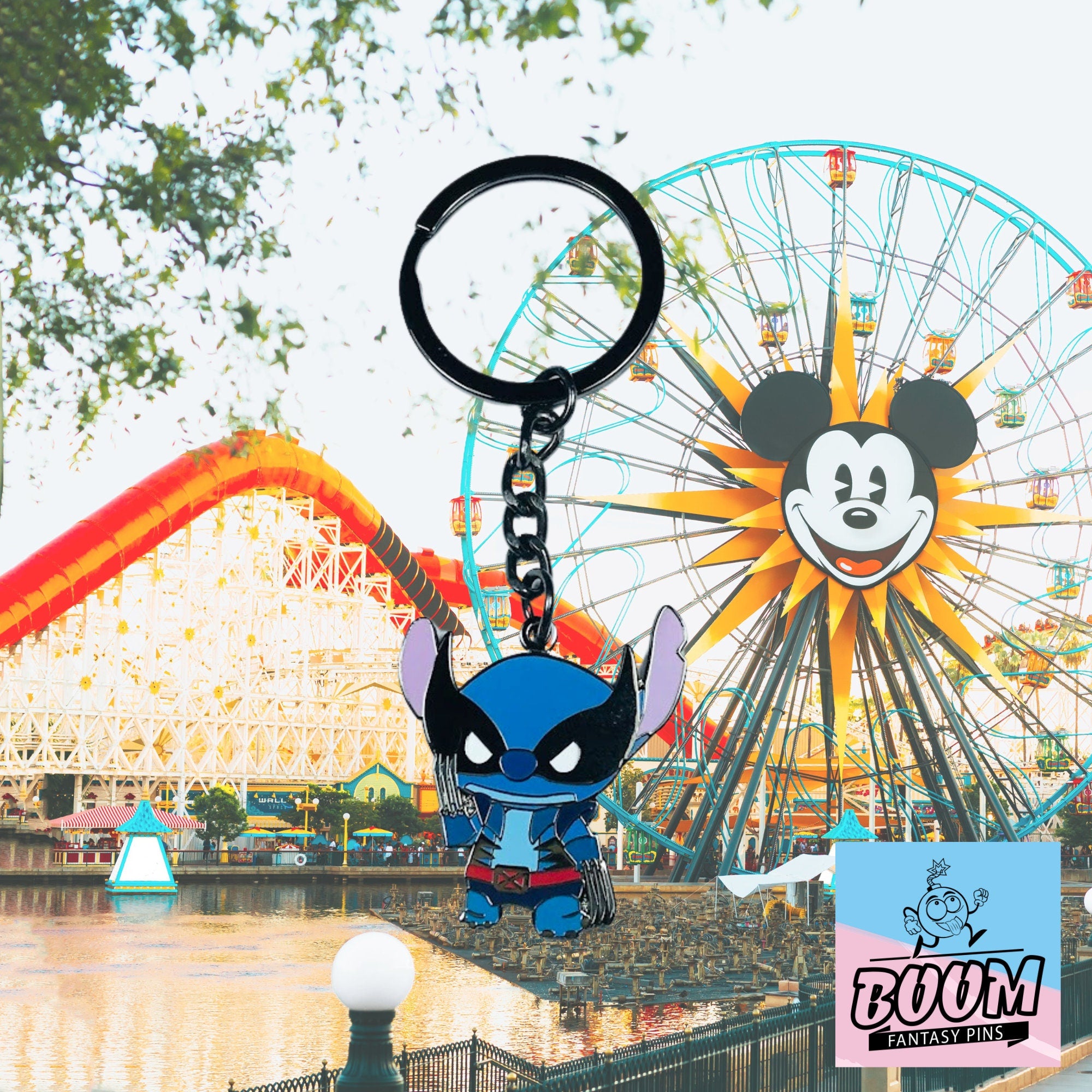 Llavero – Experimento 626 Stitch como Lobezno de Lilo y Stitch – Disney Fantasy