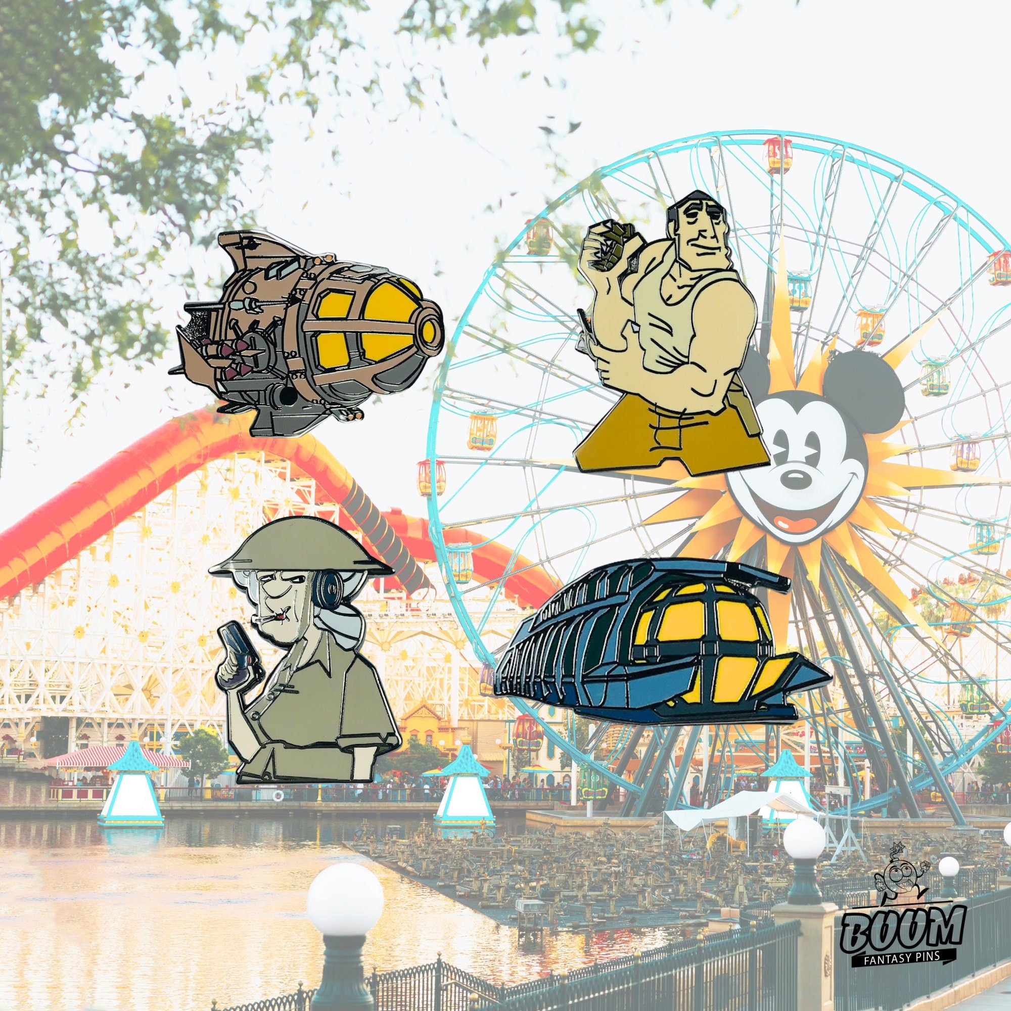 Pin – Wilhelmina from Atlantis The Lost Empire – Disney Fantasy