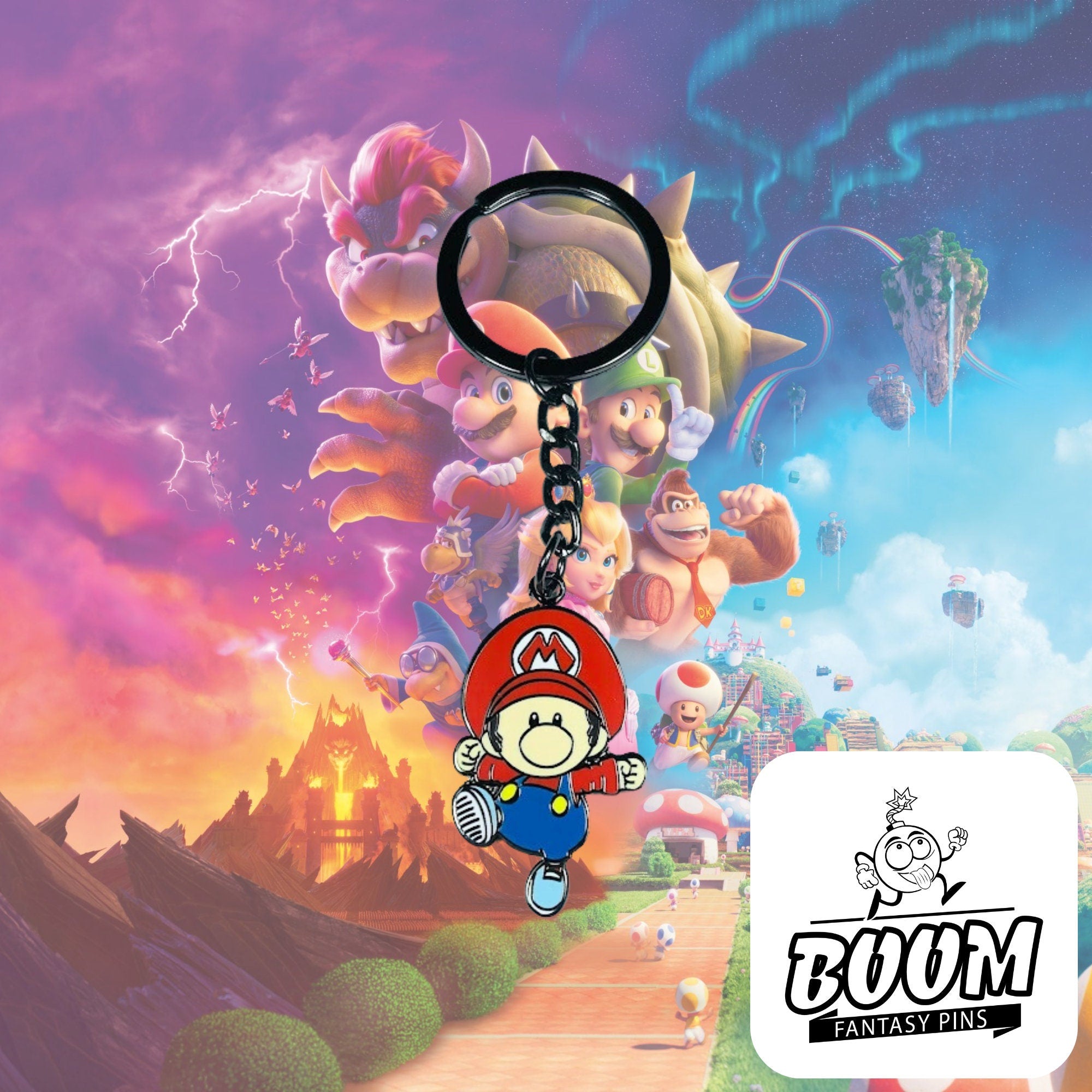 Keychain – Mario from Super Mario Bros – Nintendo Franchise