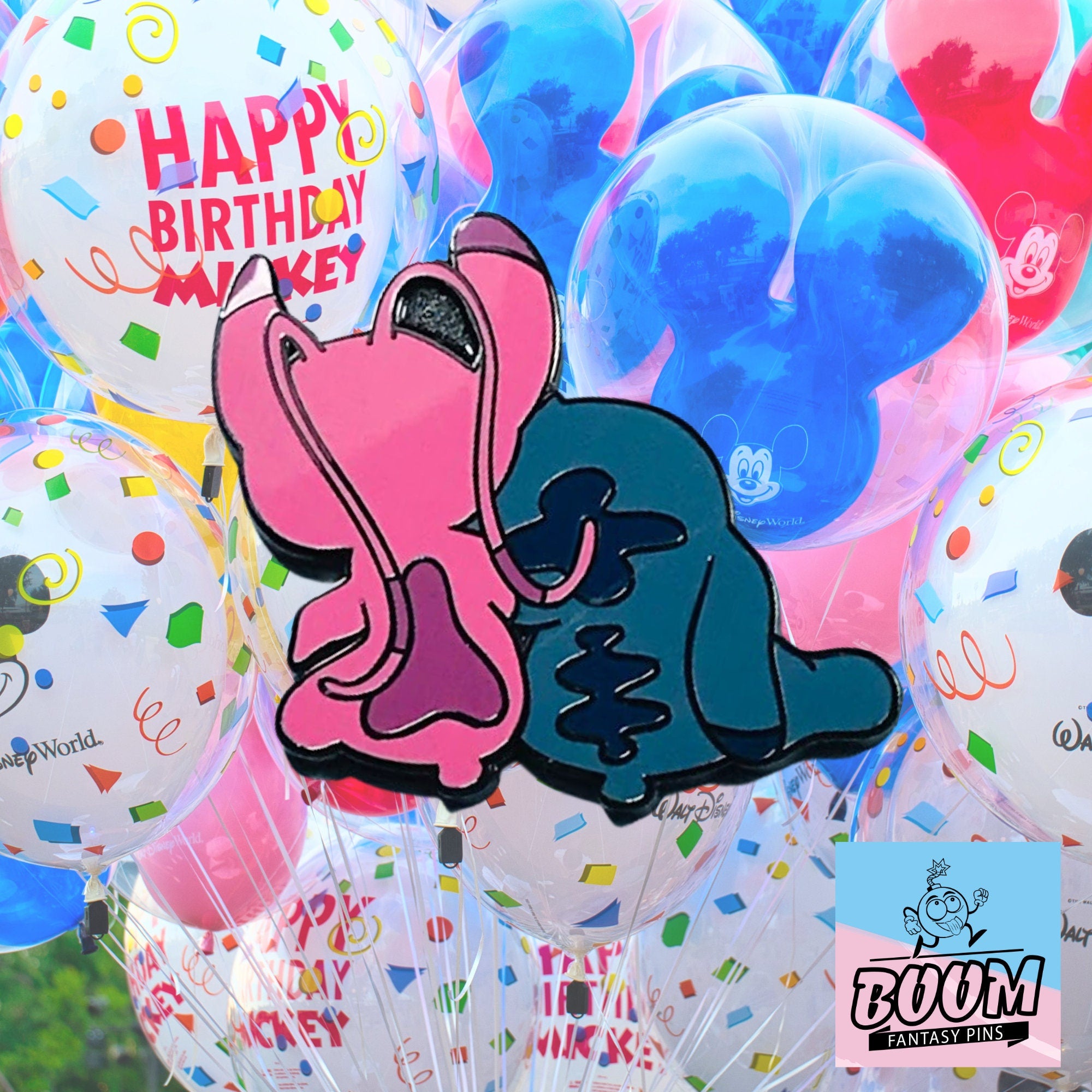 Pin – Stitch y Ángel de Lilo y Stitch – Disney Fantasy