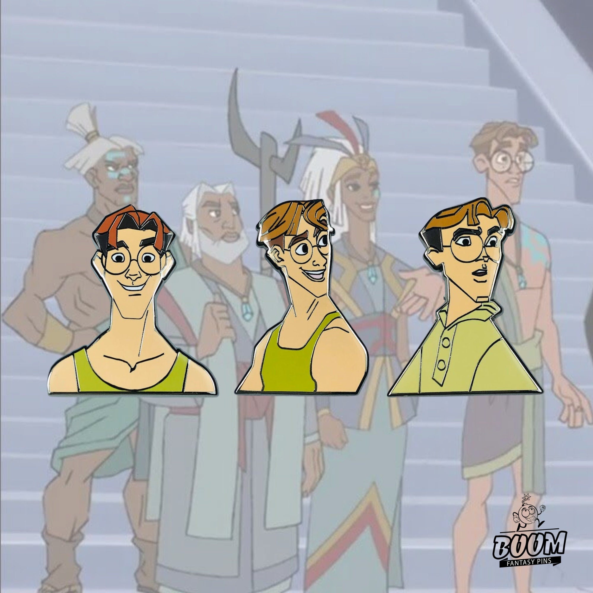 Pin – Milo Thatch from Atlantis The Lost Empire – Disney Fantasy