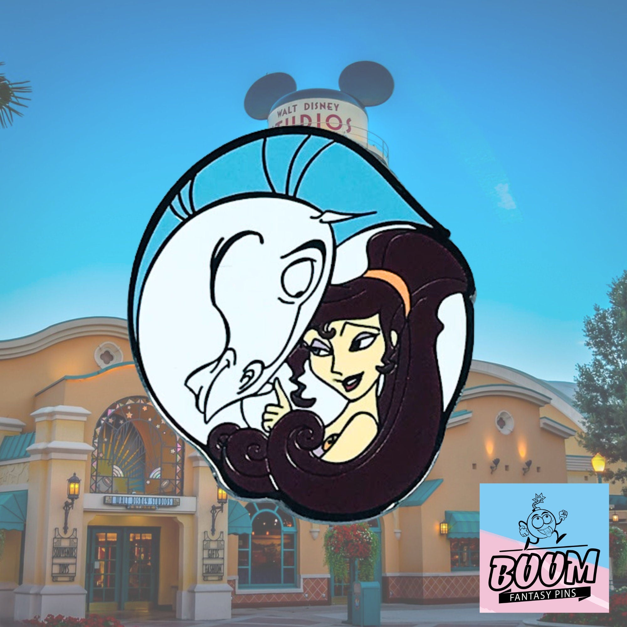 Pin's – Mégara et Pégase d'Hercule – Disney Fantasy