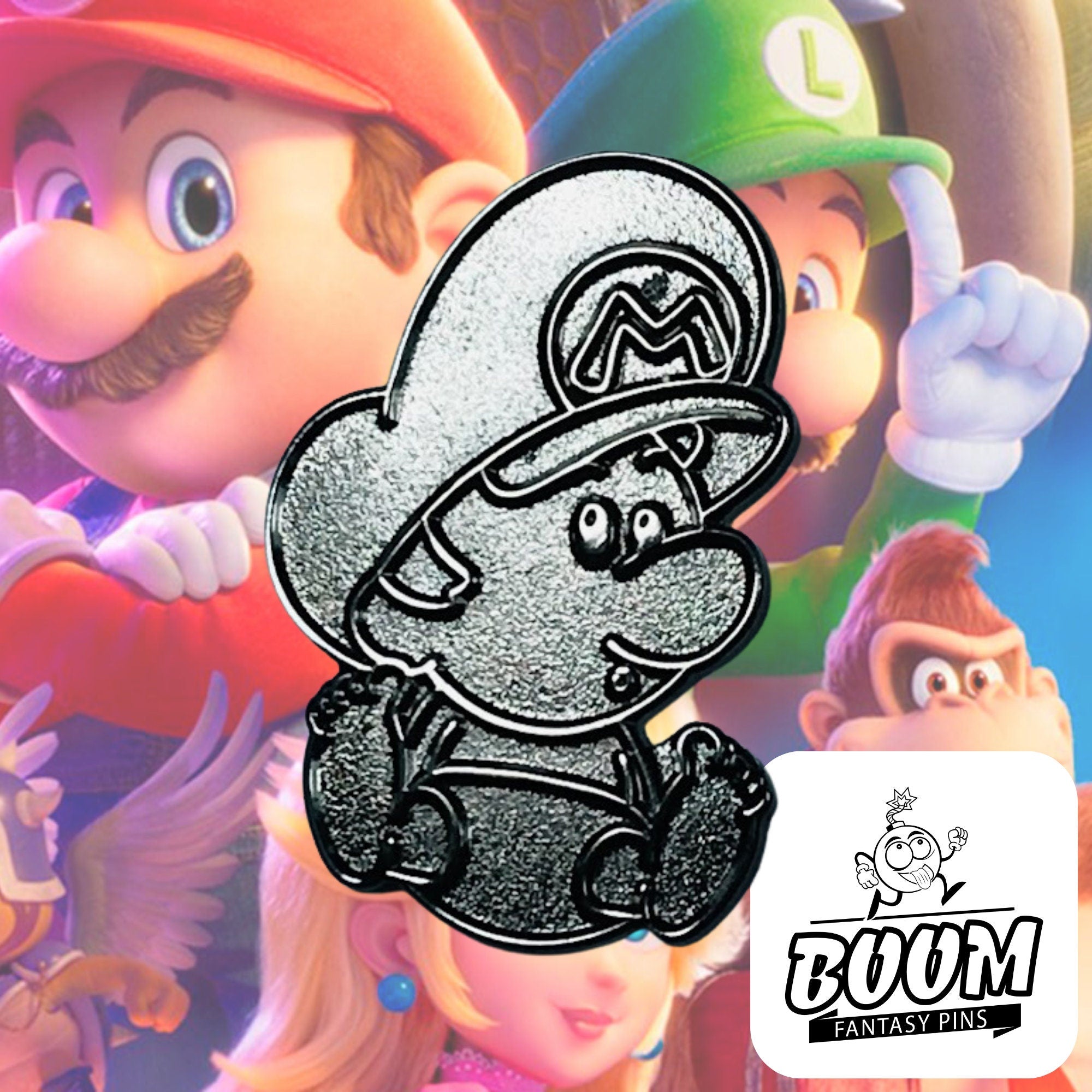 Pin's – Mario de Super Mario Bros – Franchise Nintendo