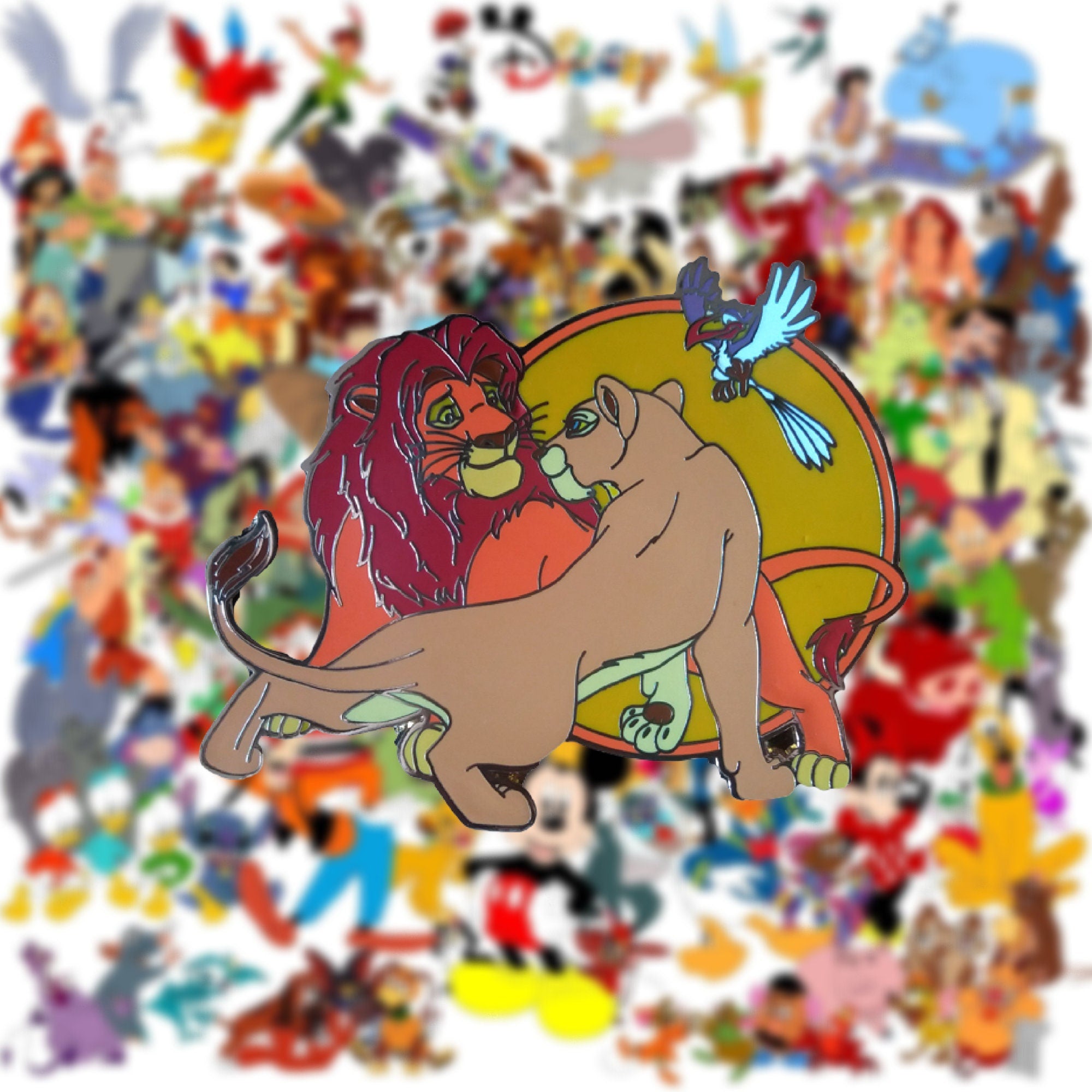 Pin's – Simba, Nala et Zazu du Roi Lion – Disney Fantasy