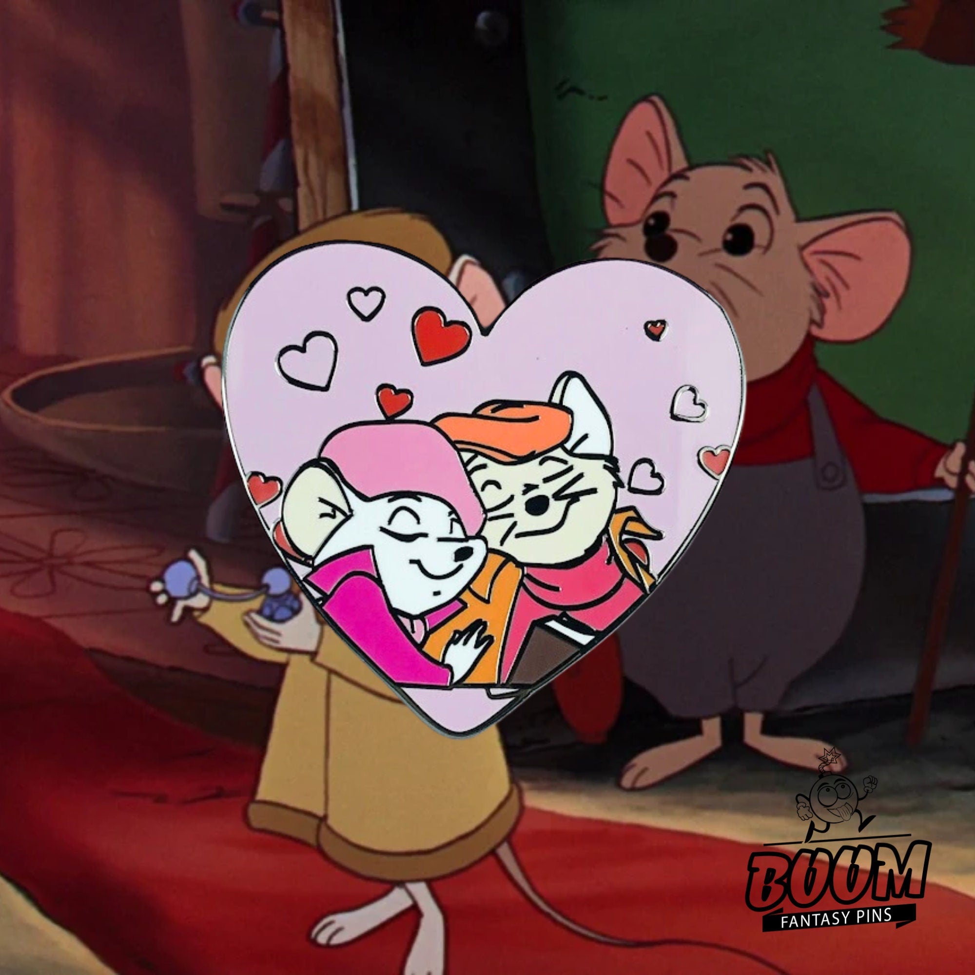 Pin – Bernard y Bianca de Los Rescatistas – Disney Fantasy