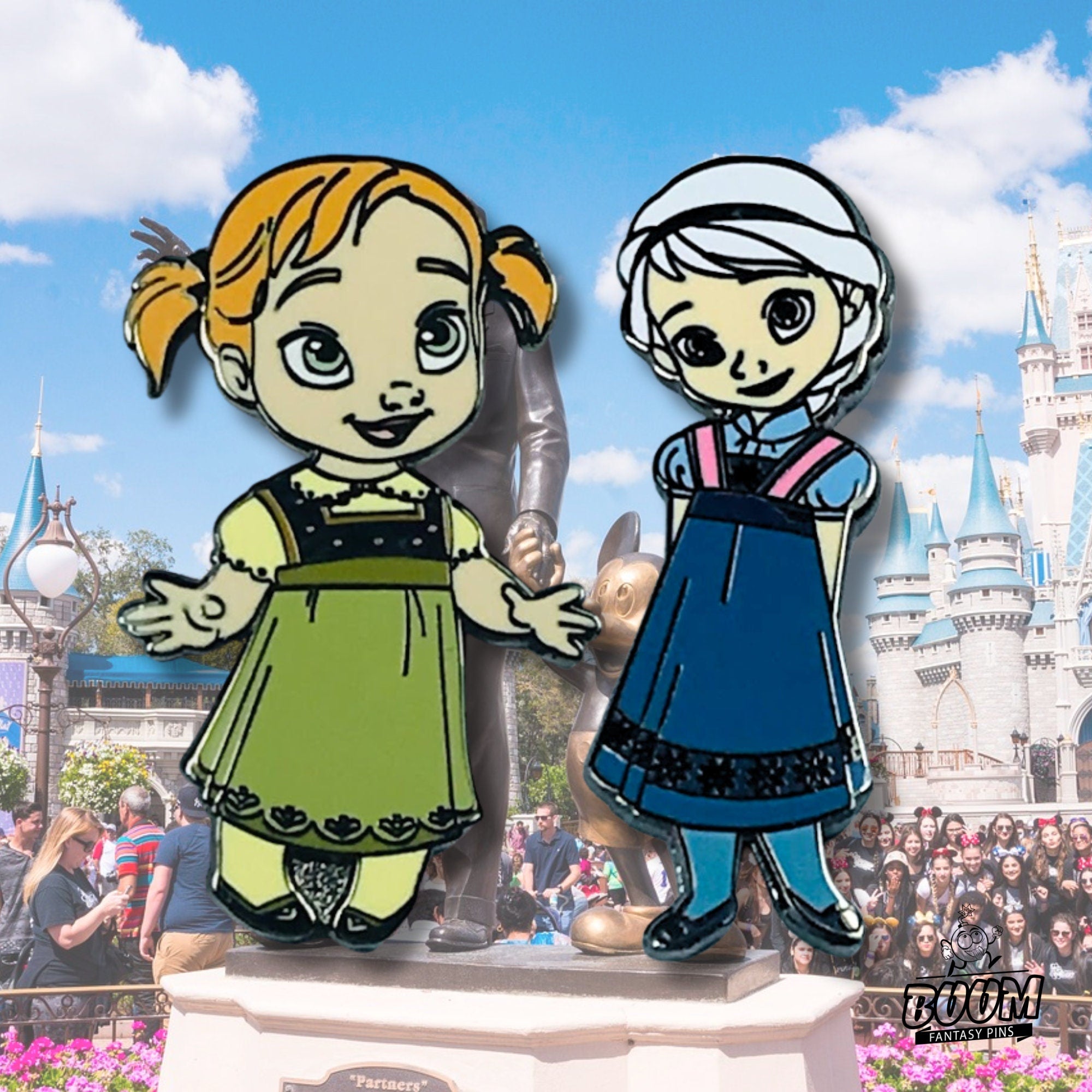 Pin – Anna and Elsa from Frozen – Disney Fantasy