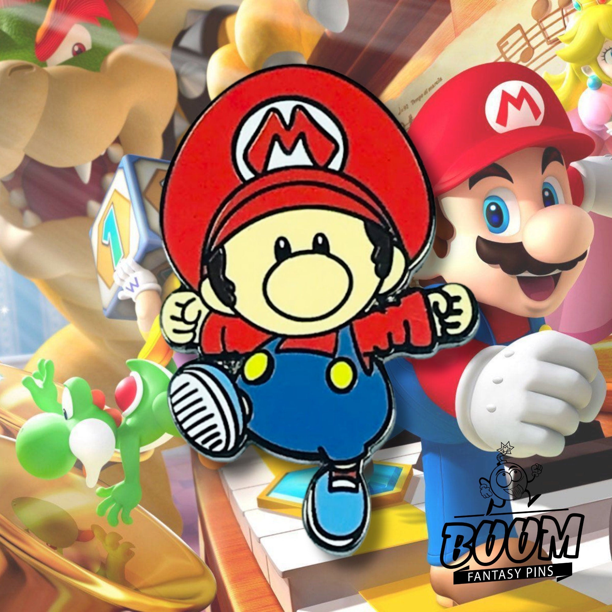 Pin's – Mario de Super Mario Bros – Franchise Nintendo