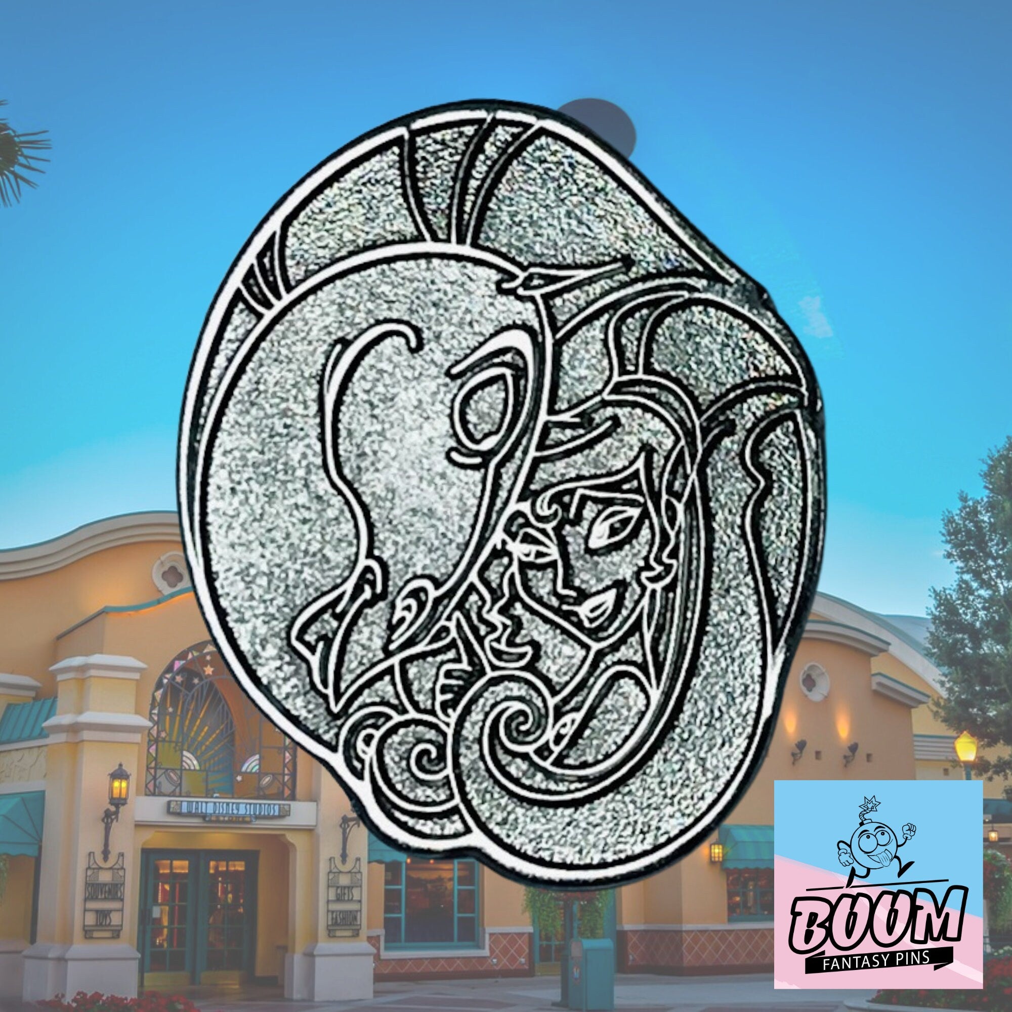 Pin's – Mégara et Pégase d'Hercule – Disney Fantasy