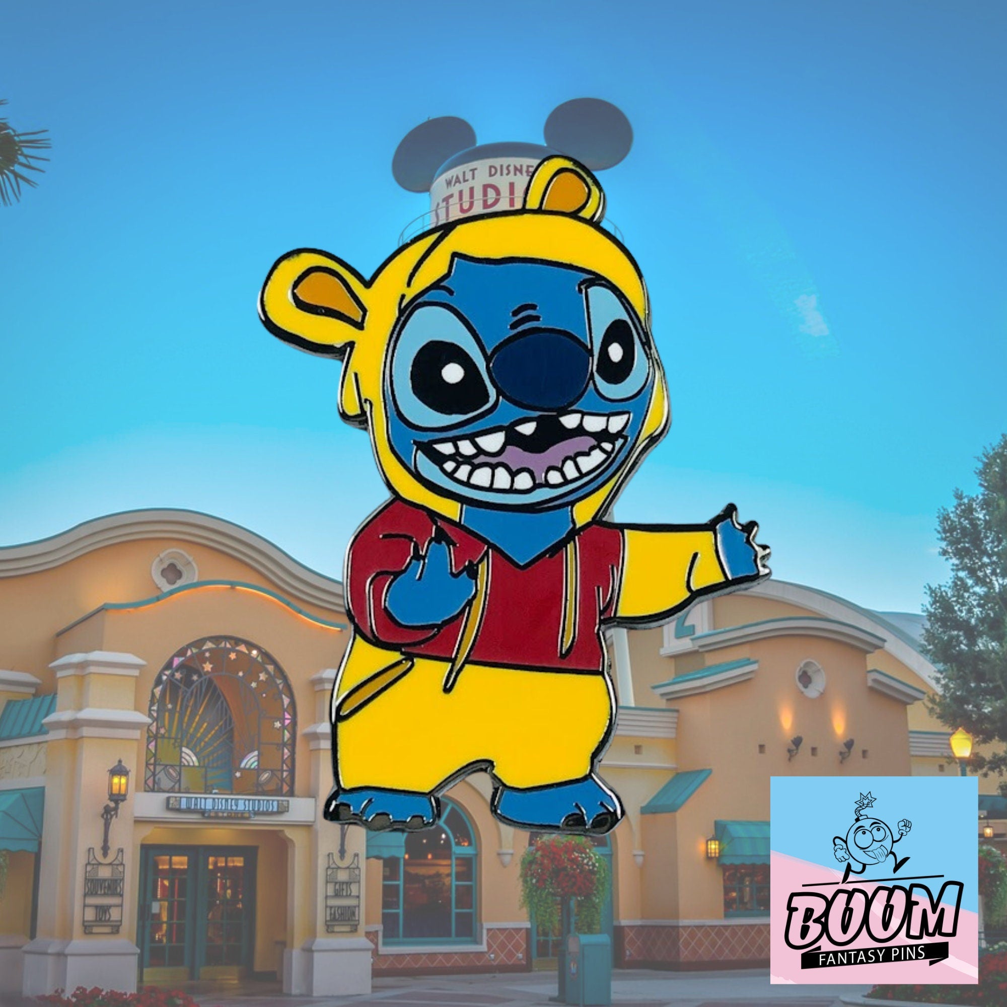 Pin - Stitch como Winnie Pooh de Lilo &amp; Stitch - Disney Fantasy