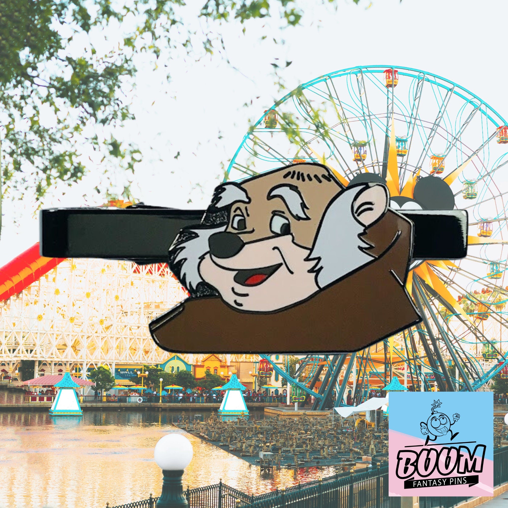 Pinza de corbata – Fraile Tuck de Robin Hood – Disney Fantasy