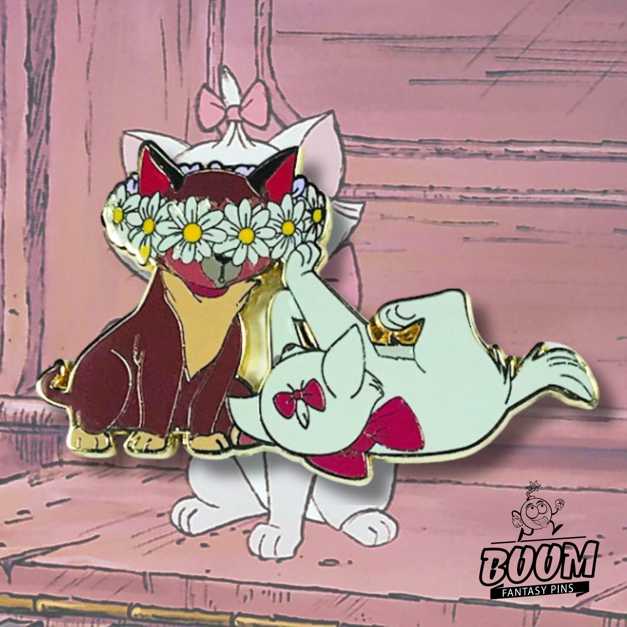 Pin's – Dinah et Marie des Aristochats – Disney Fantasy