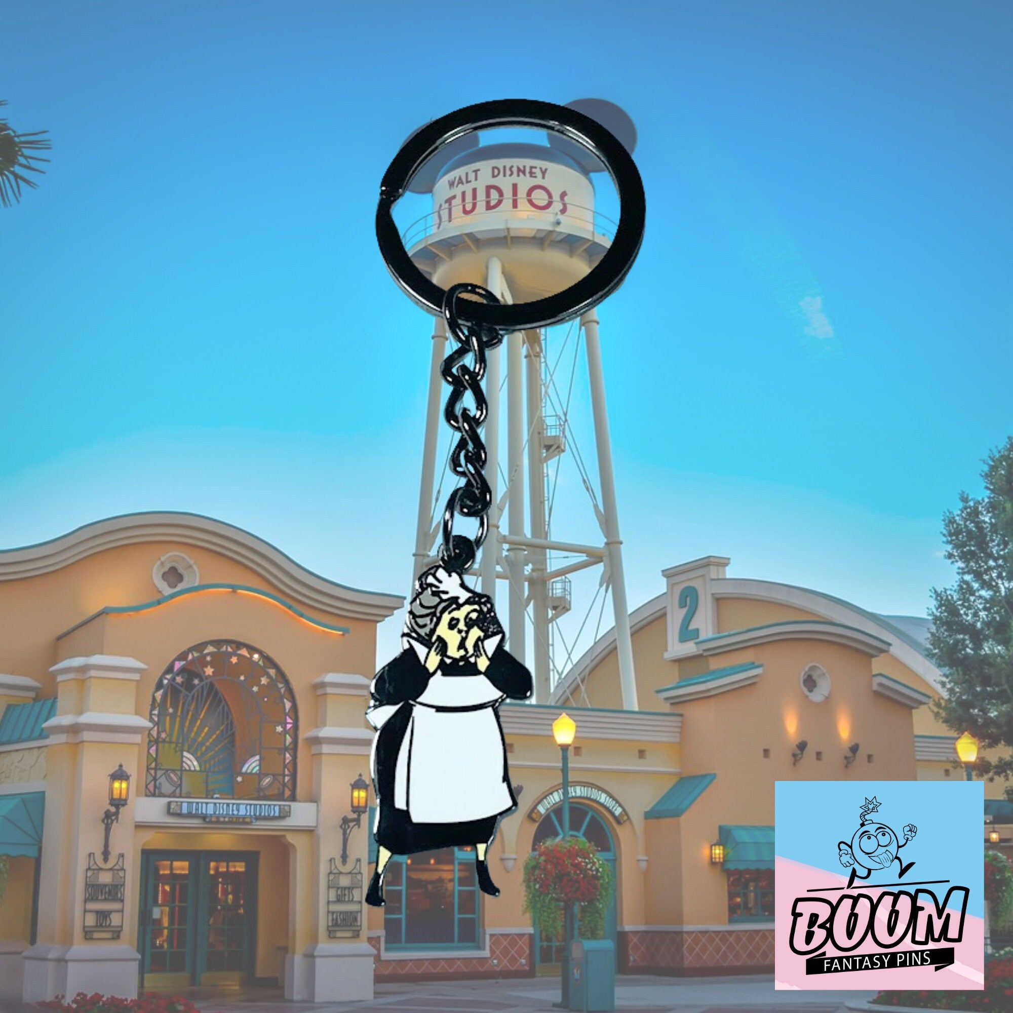 Porte-clés – Nounou des 101 Dalmatiens – Disney Fantasy