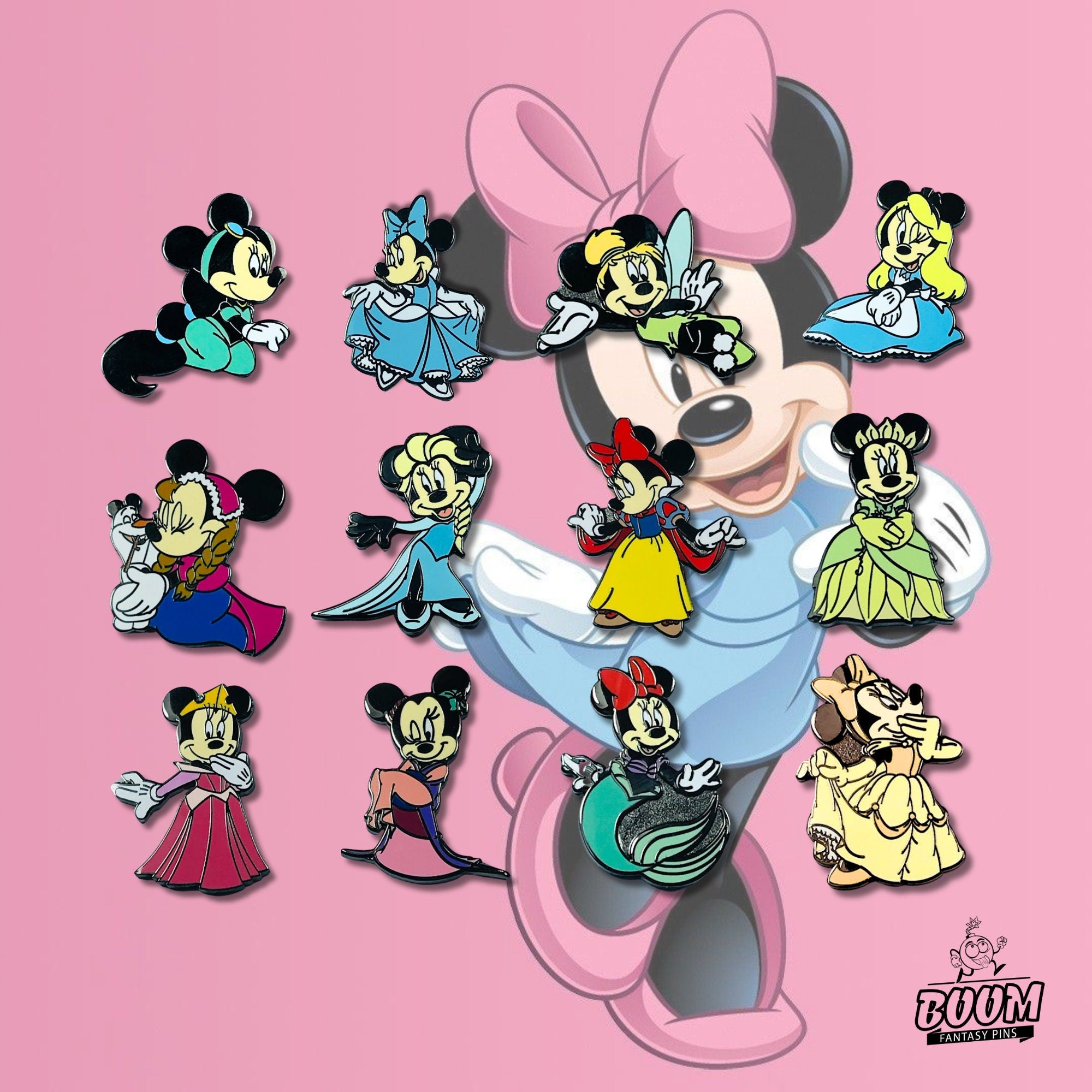Épingle – Minnie Mouse en princesse Disney de Disney – Disney Fantasy