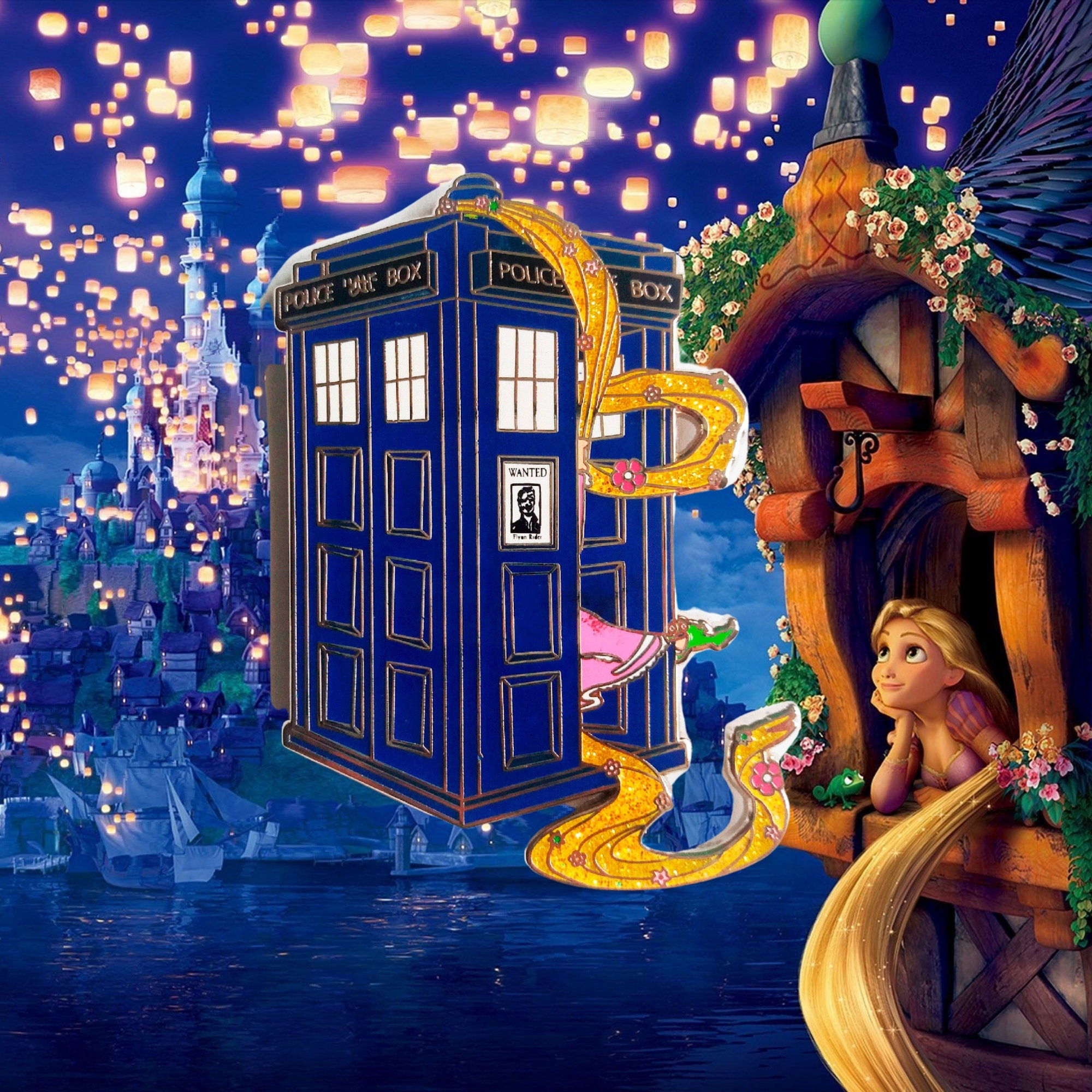 Pin's – Raiponce du film Raiponce – Disney Fantasy