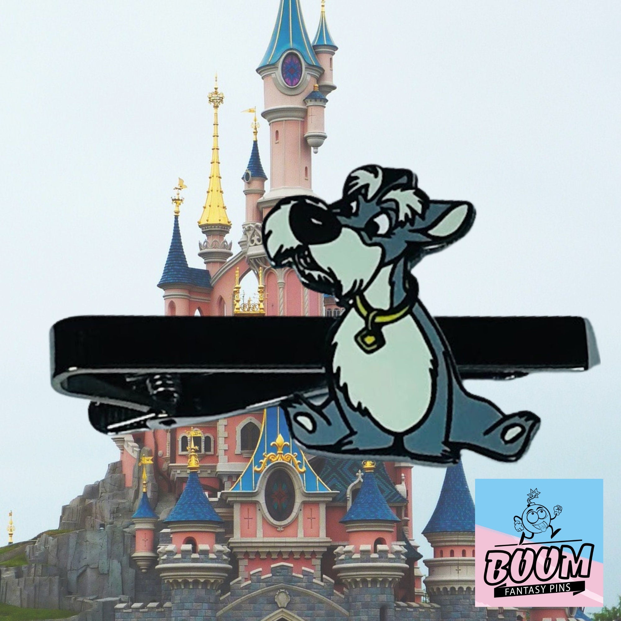 Pinza de corbata – Jock de La Dama y el Vagabundo – Disney Fantasy