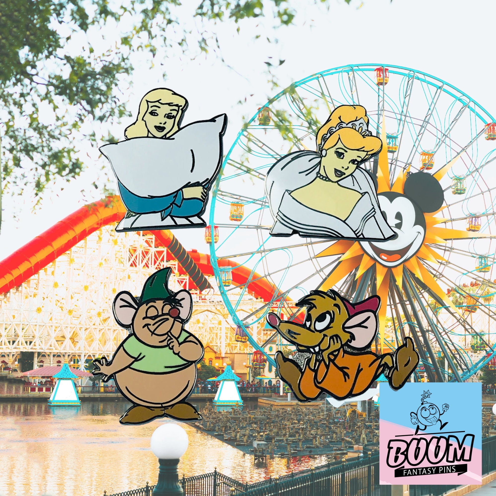 Pin – Jaq y Gus de Cenicienta – Disney Fantasy