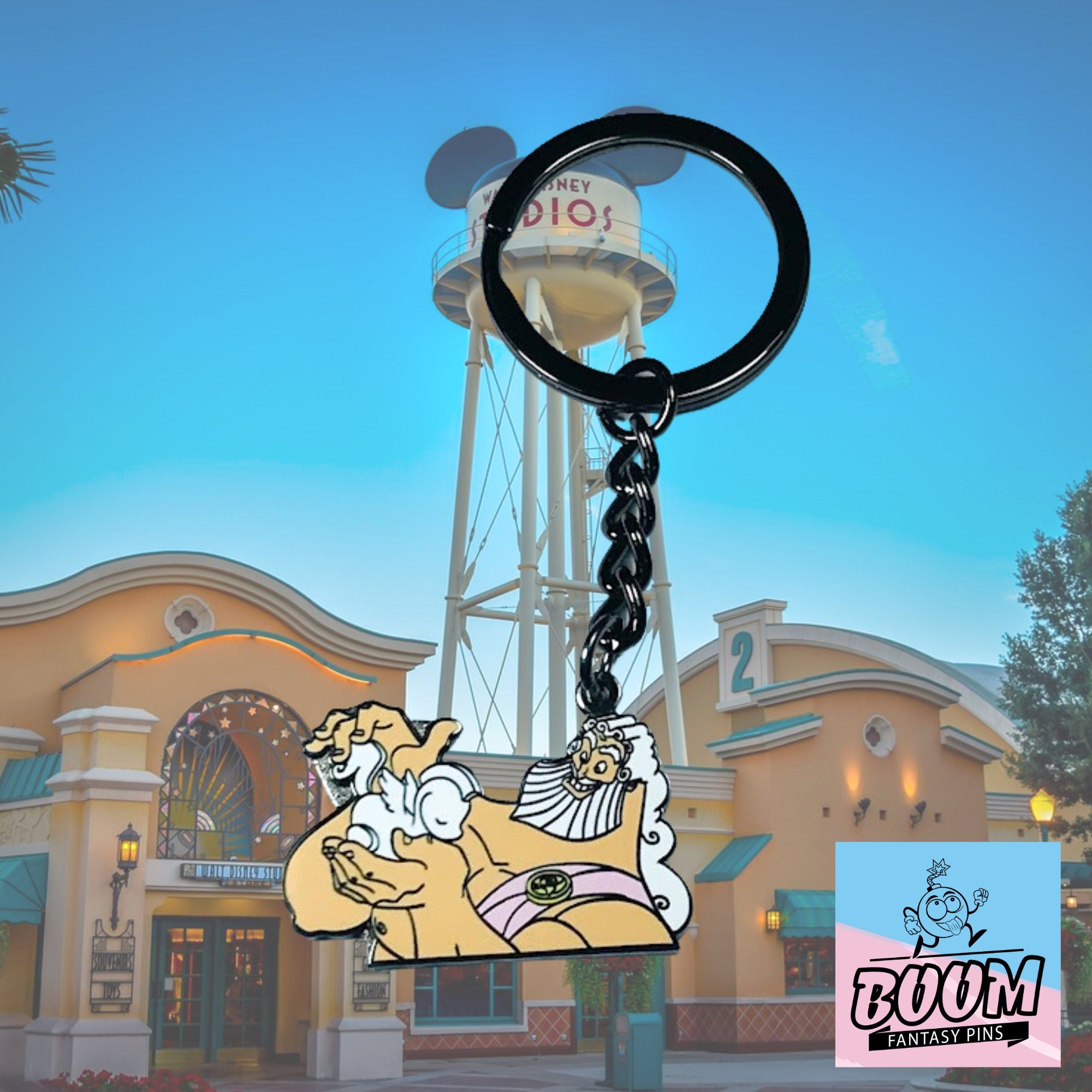 Llavero – Zeus y Pegaso de Hércules – Disney Fantasy