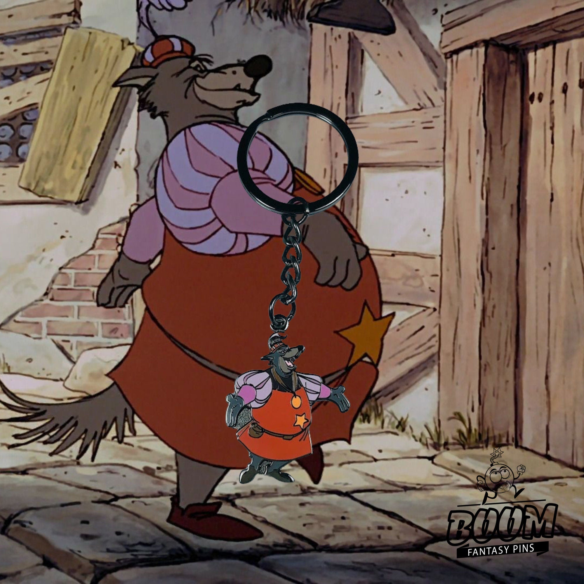 Llavero – Sheriff de Nottingham de Robin Hood – Disney Fantasy