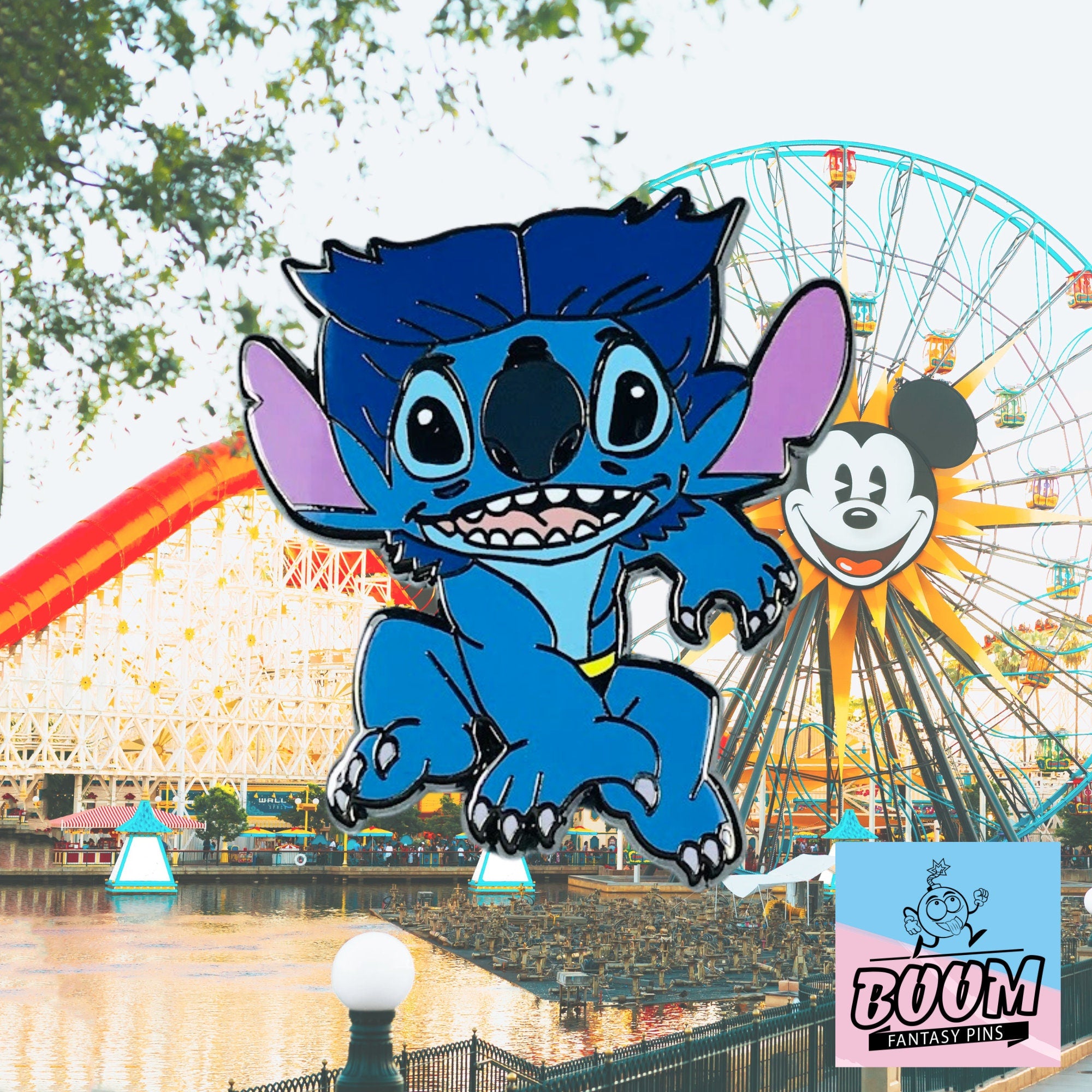 Pin – Stitch como Hank McCoy de Lilo &amp; Stitch – Disney Fantasy
