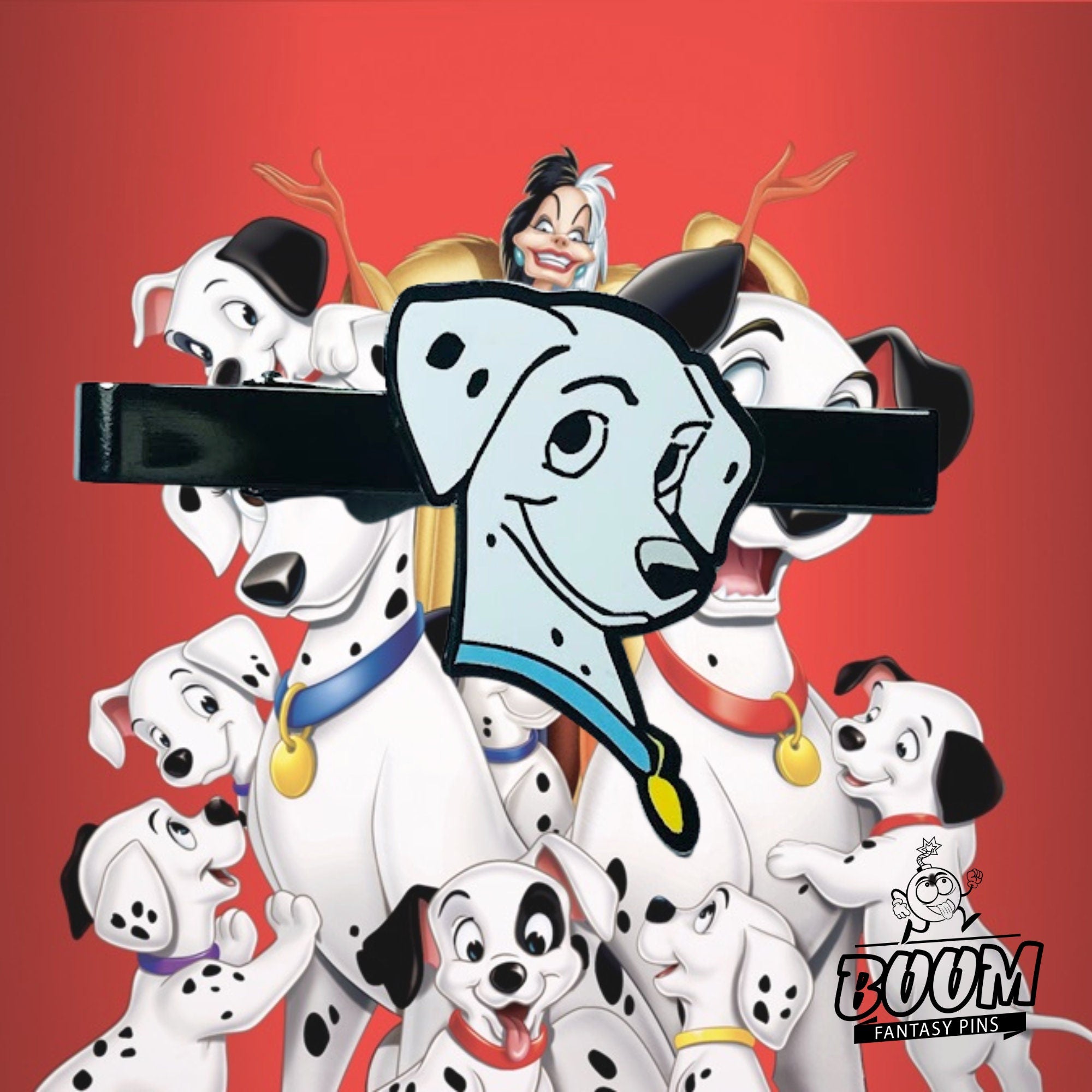 Pinza de corbata – Perdita de 101 Dálmatas – Disney Fantasy