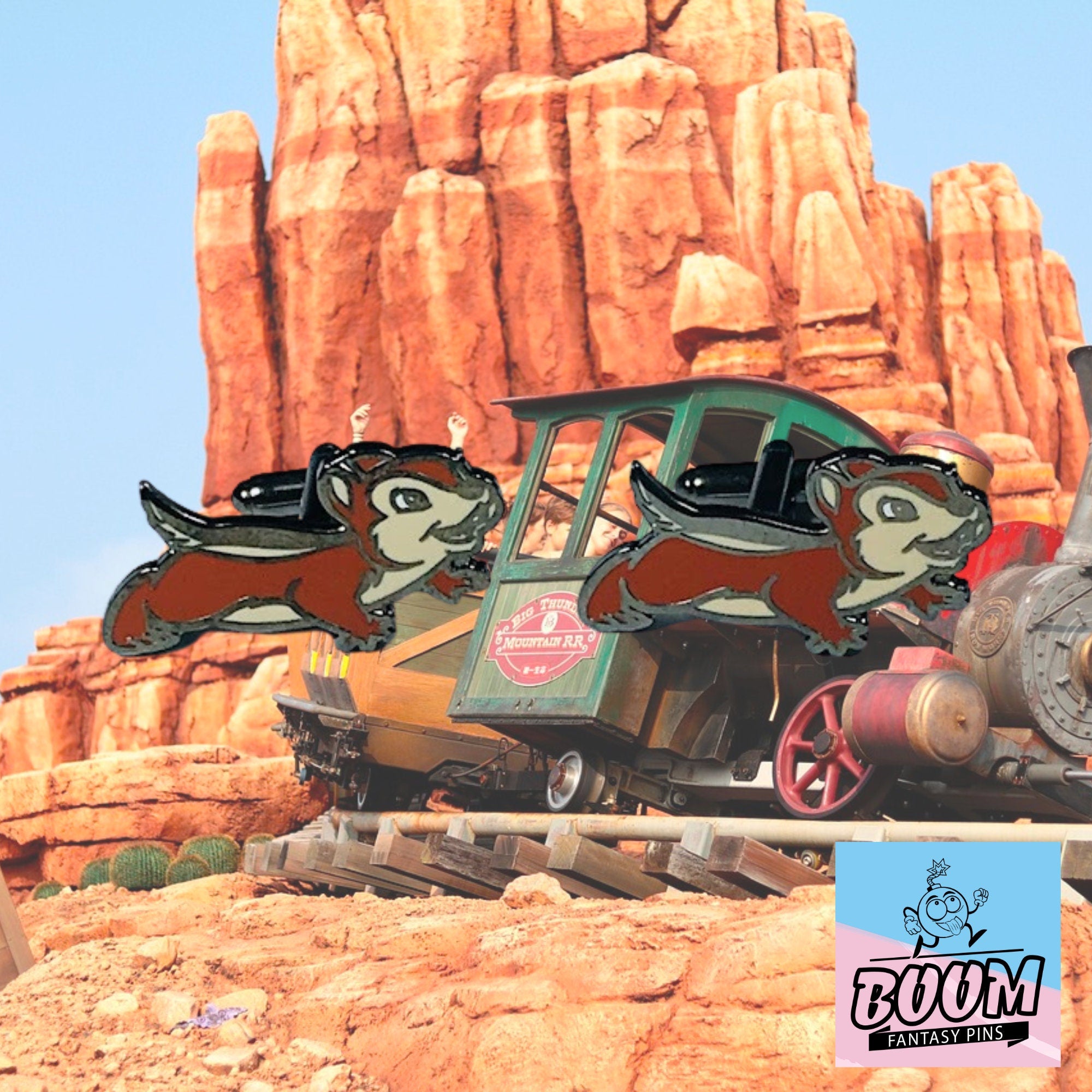 Boutons de manchette – Tic et Tac de Bambi – Disney Fantasy