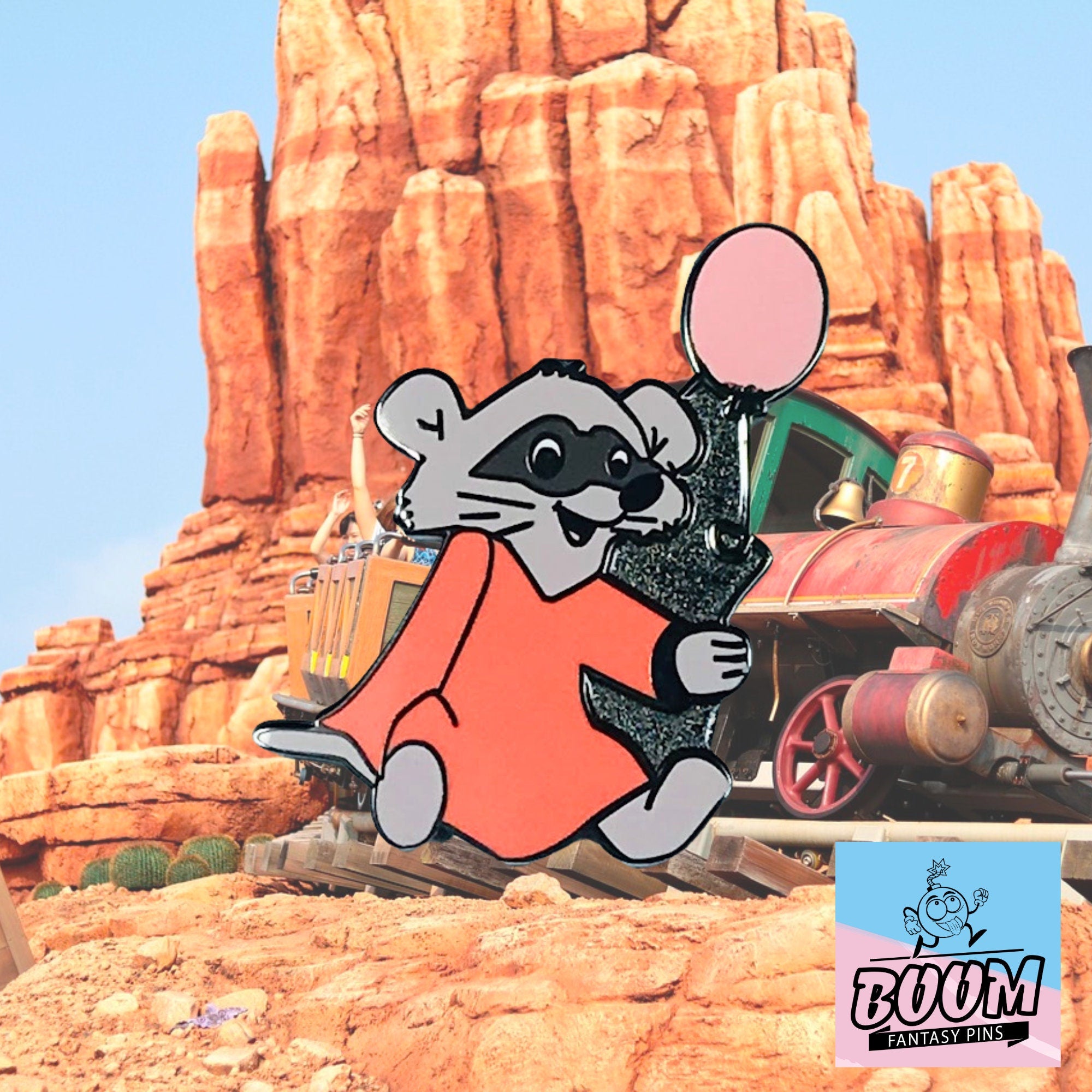 Pin's – Raton laveur Robin des Bois de Robin des Bois – Disney Fantasy