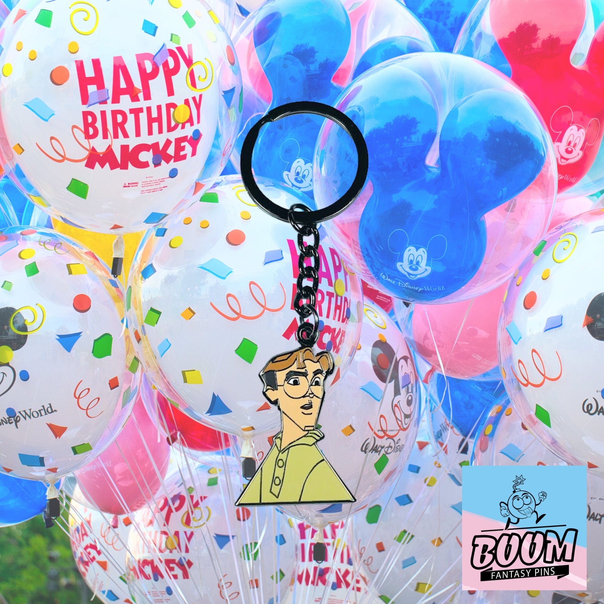 Porte-clés – Milo James Thatch d'Atlantide, l'empire perdu – Disney Fantasy