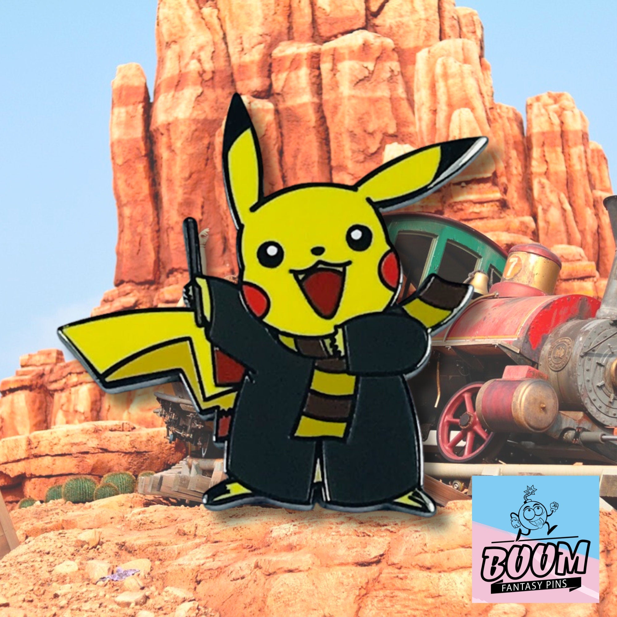 Pin – Pikachu de Pokémon como Harry Potter – Disney Fantasy