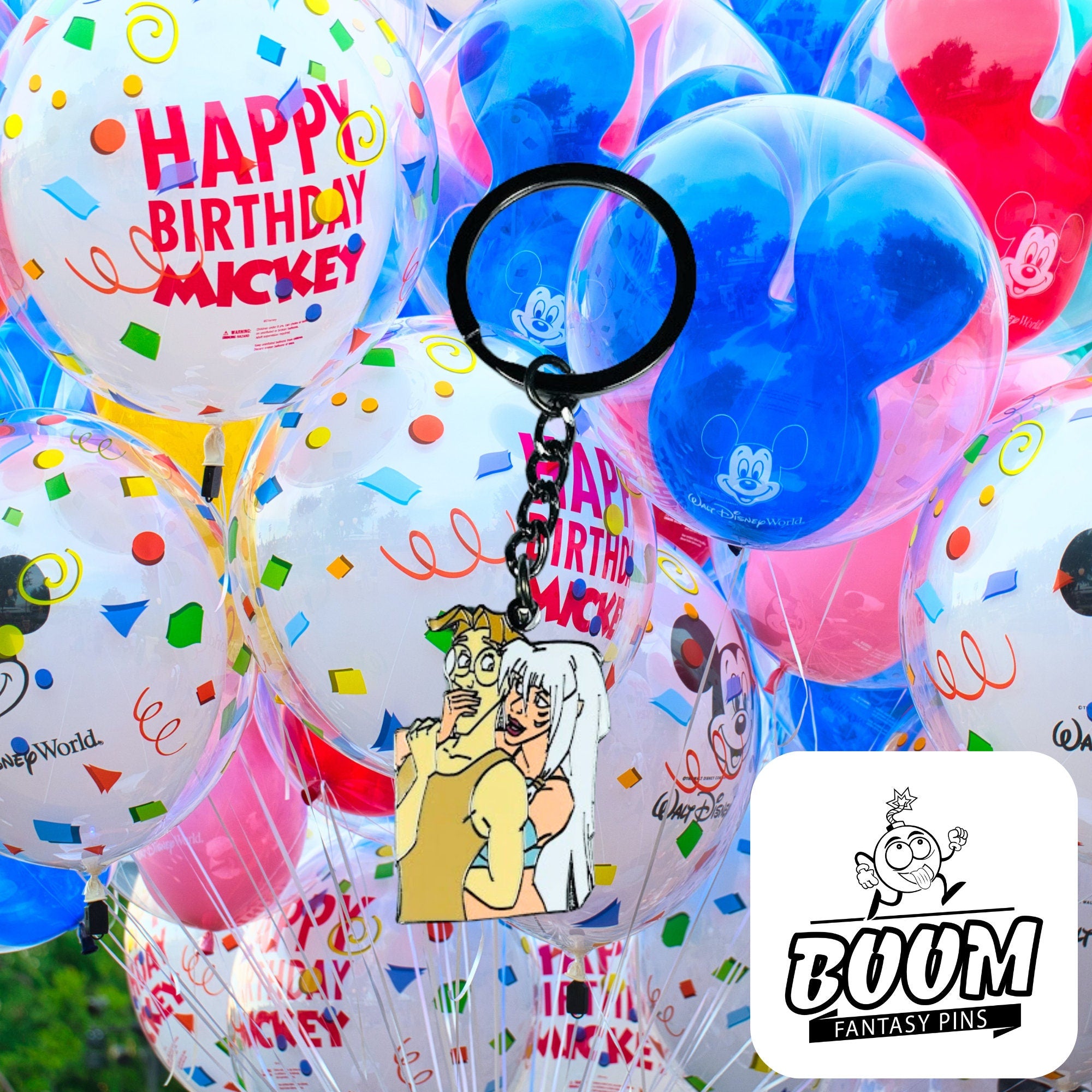 Llavero – Reina Kida de Atlantis: El Imperio Perdido – Disney Fantasy