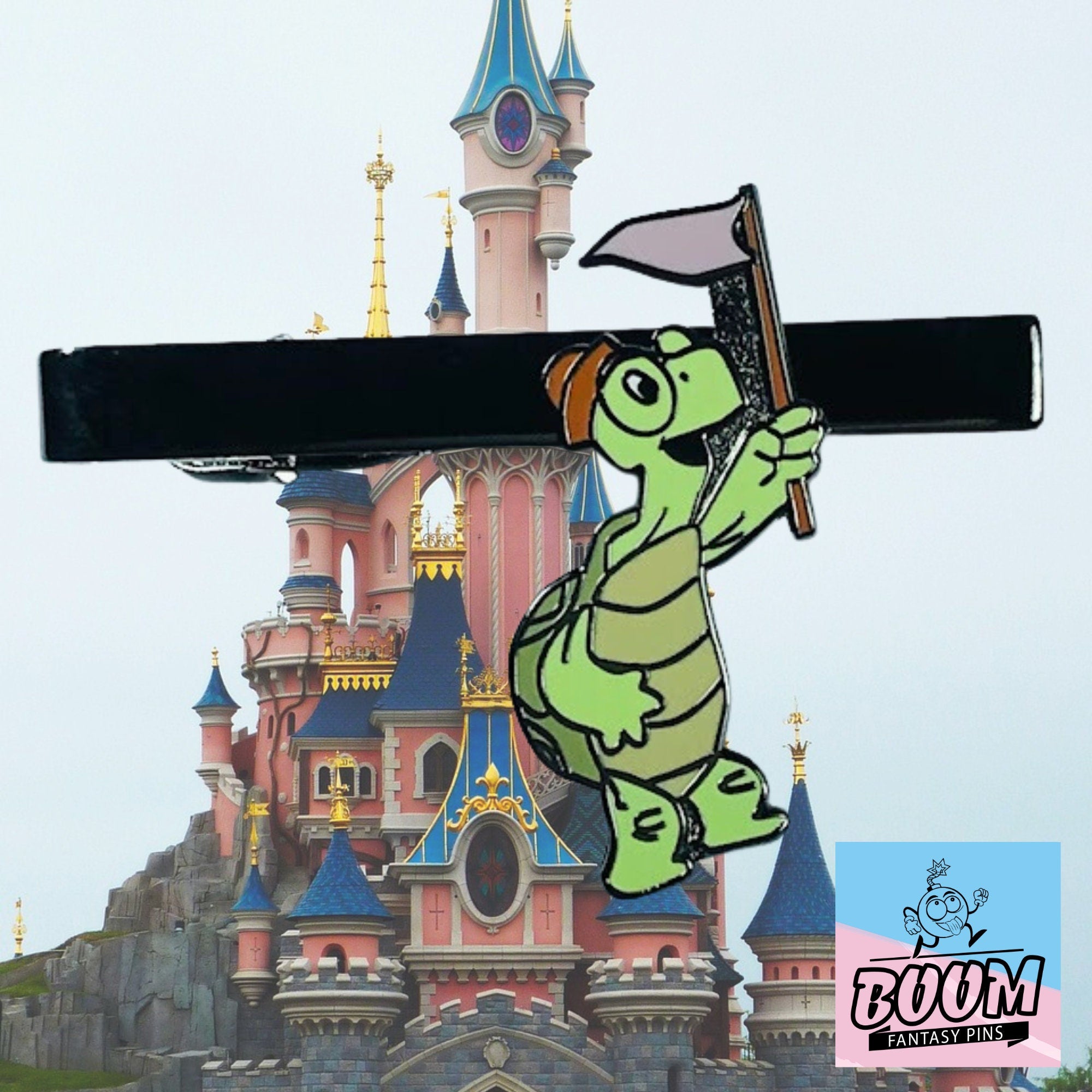Pinza de corbata – Toby Turtle de Robin Hood – Disney Fantasy