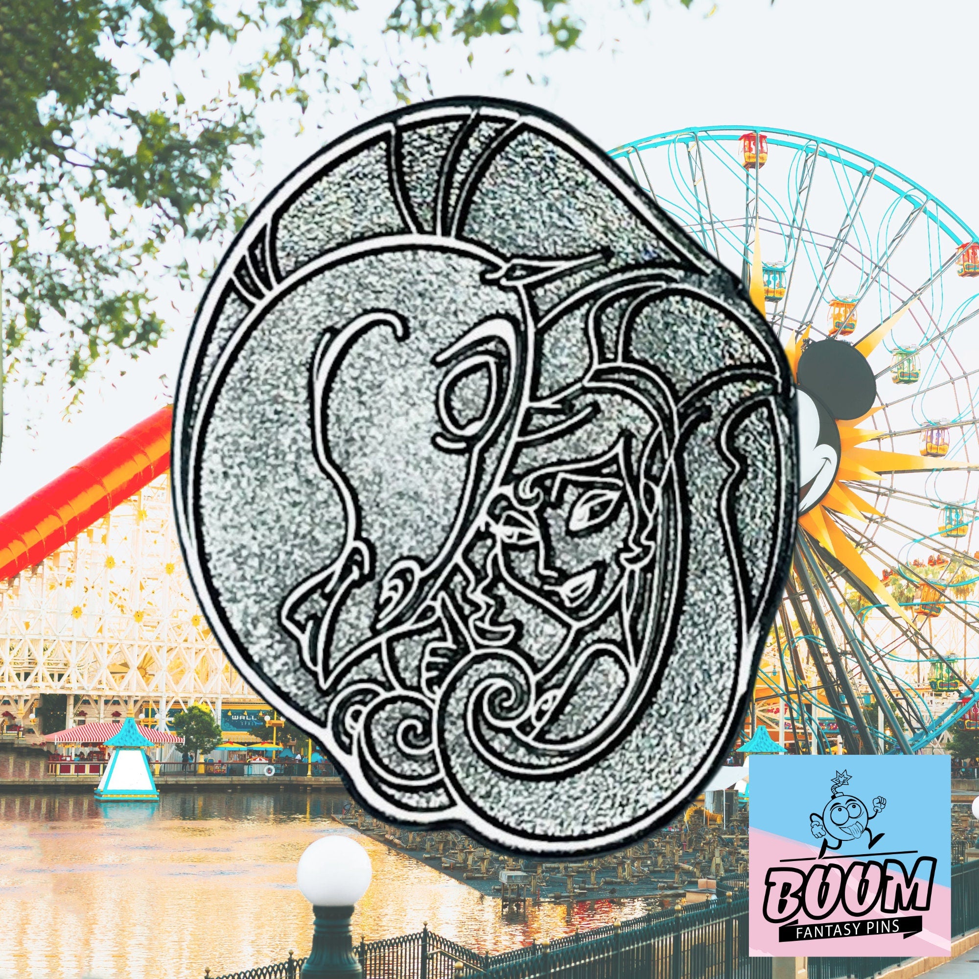 Pin's – Mégara et Pégase d'Hercule – Disney Fantasy