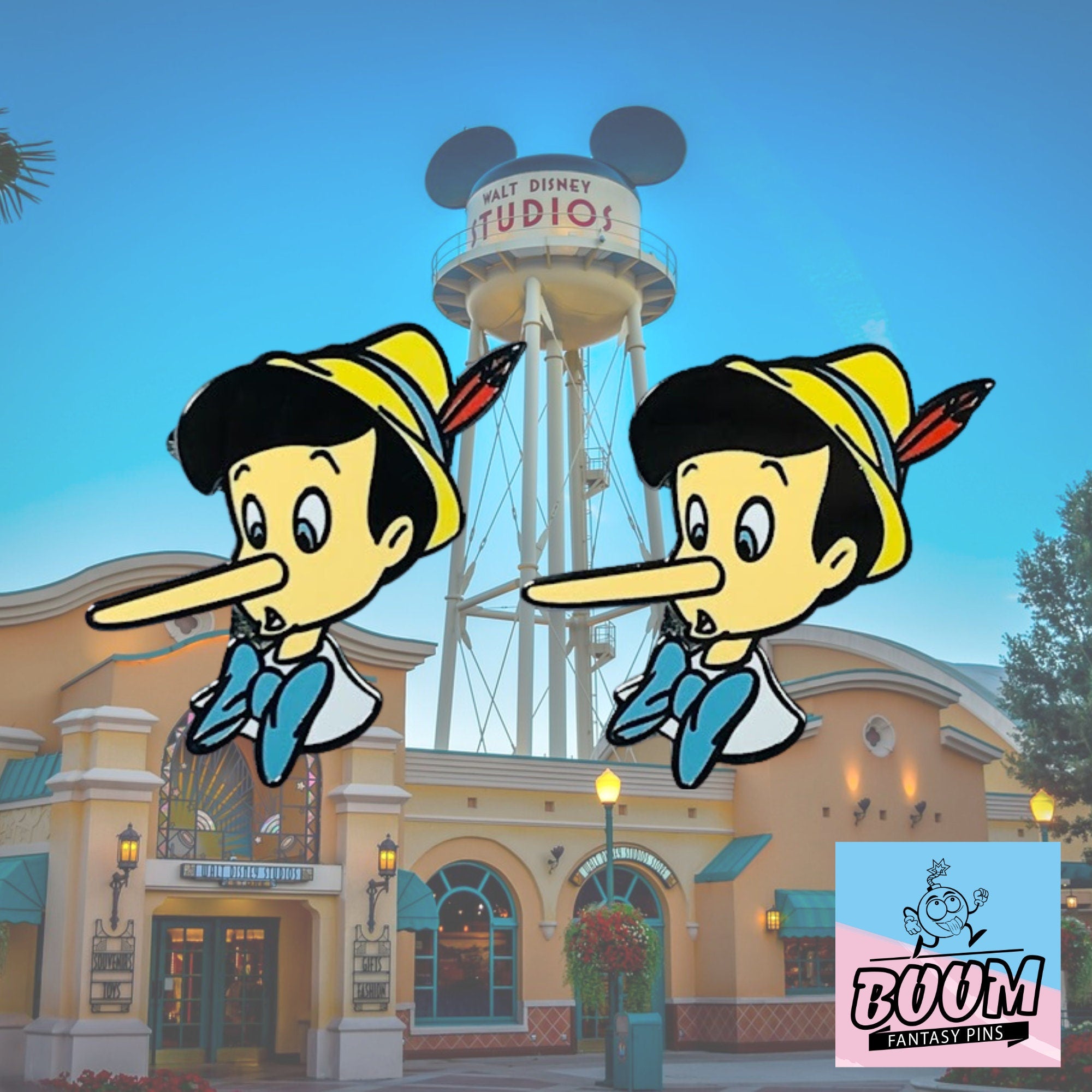 Boutons de manchette – Pinocchio du film Pinocchio – Disney Fantasy