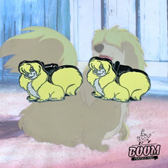 Boutons de manchette – Peg de La Belle et le Clochard – Disney Fantasy