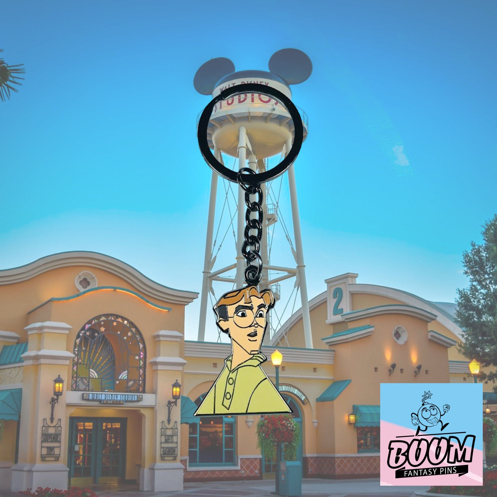 Porte-clés – Milo James Thatch d'Atlantide, l'empire perdu – Disney Fantasy