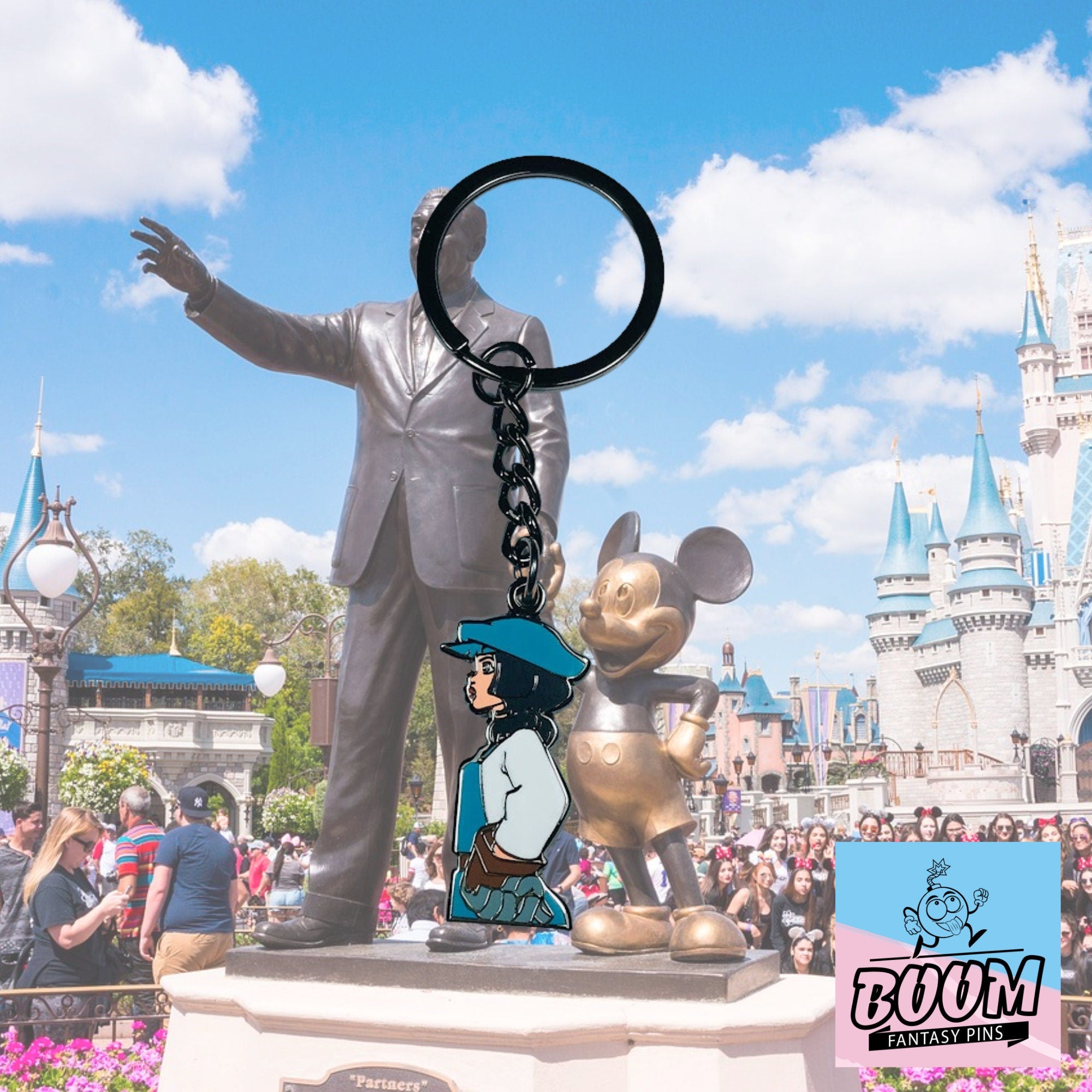 Porte-clés – Audrey Rocio Ramirez d'Atlantide, l'empire perdu – Disney Fantasy